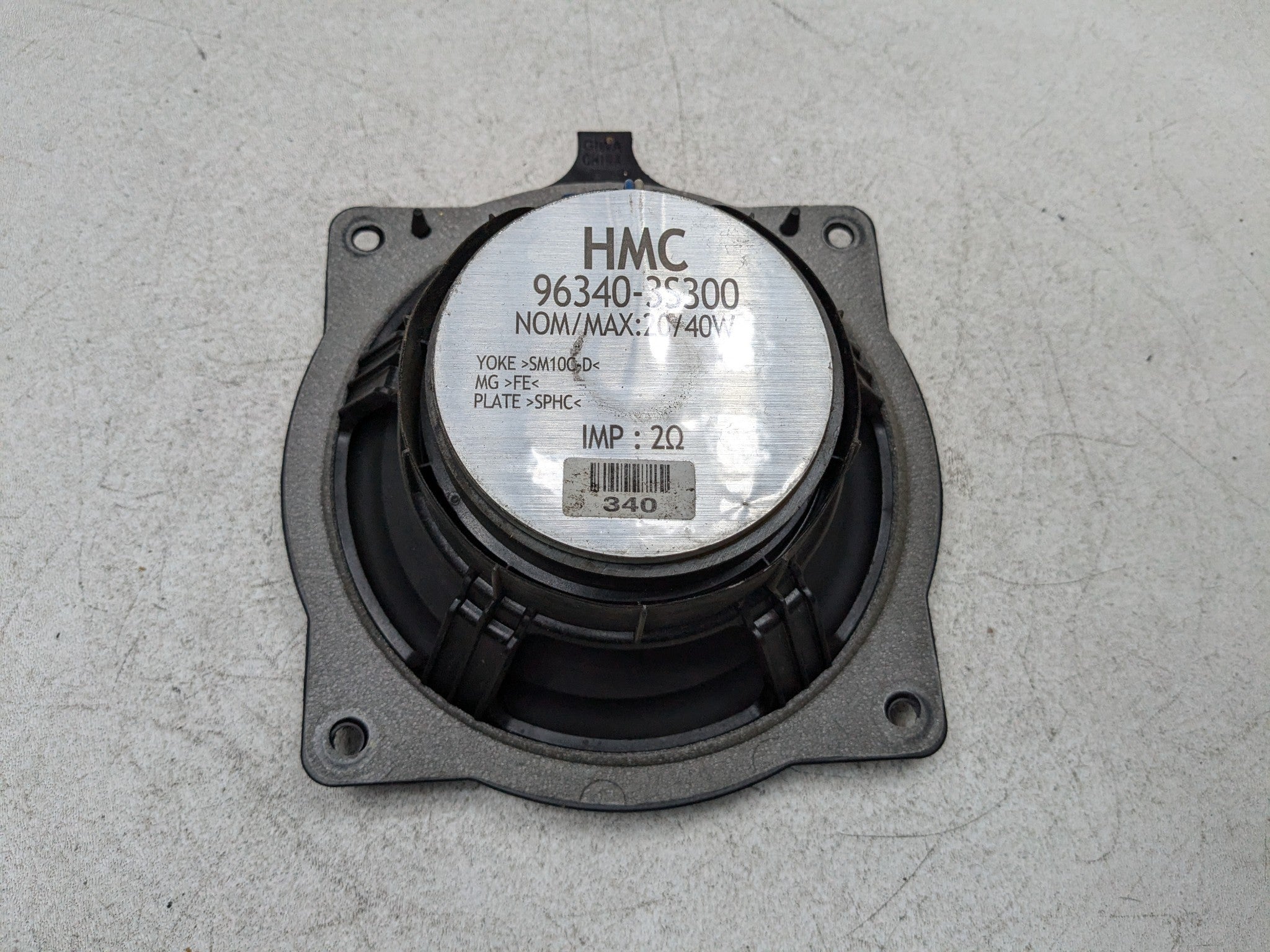 11 - 13 HYUNDAI SONATA OEM SPEAKER SET OF FOUR AUDIO SOUND SYSTEM FRONT AND REAR