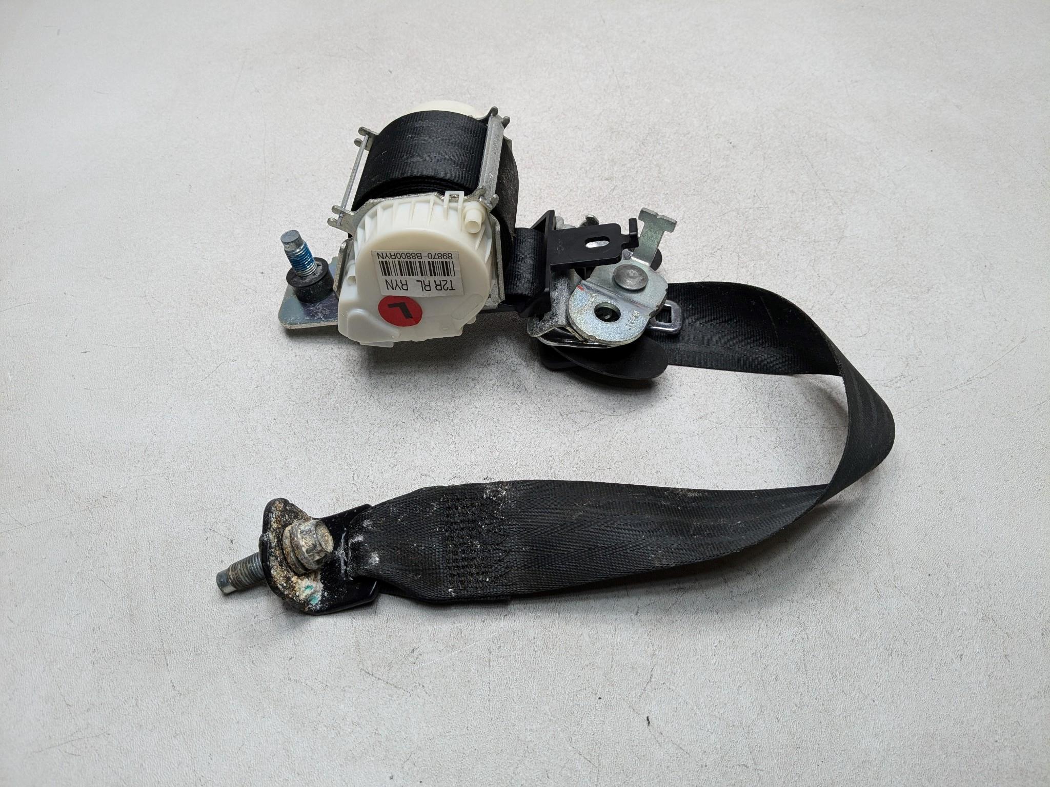 13 - 16 HYUNDAI SANTA FE OEM 3RD ROW SEAT BELT RETRACTOR REAR LEFT DRIVER SIDE