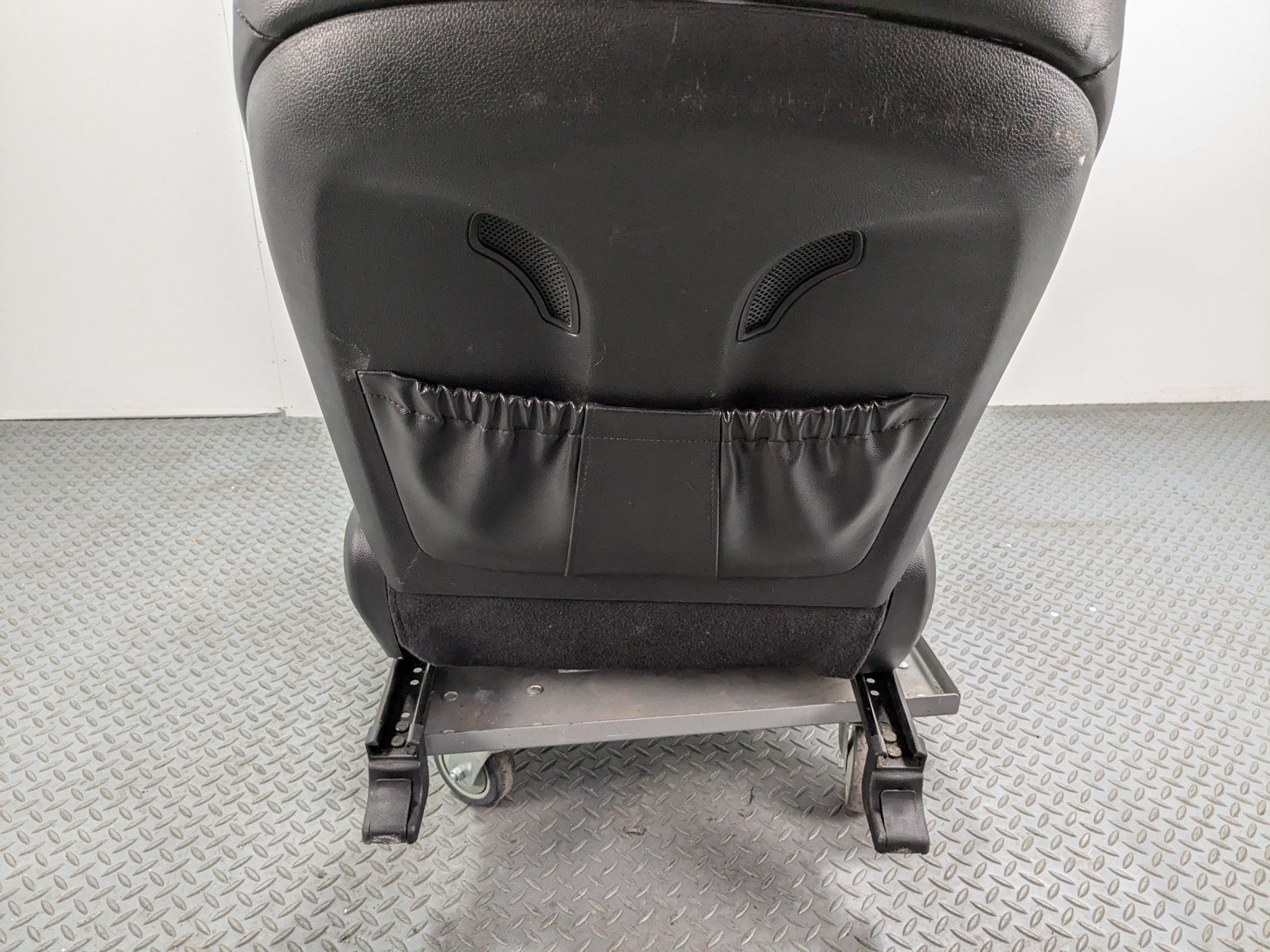 13 - 16 HYUNDAI SANTA FE OEM SEAT ASSEMBLY BLACK LEATHER FRONT RIGHT PASSENGER