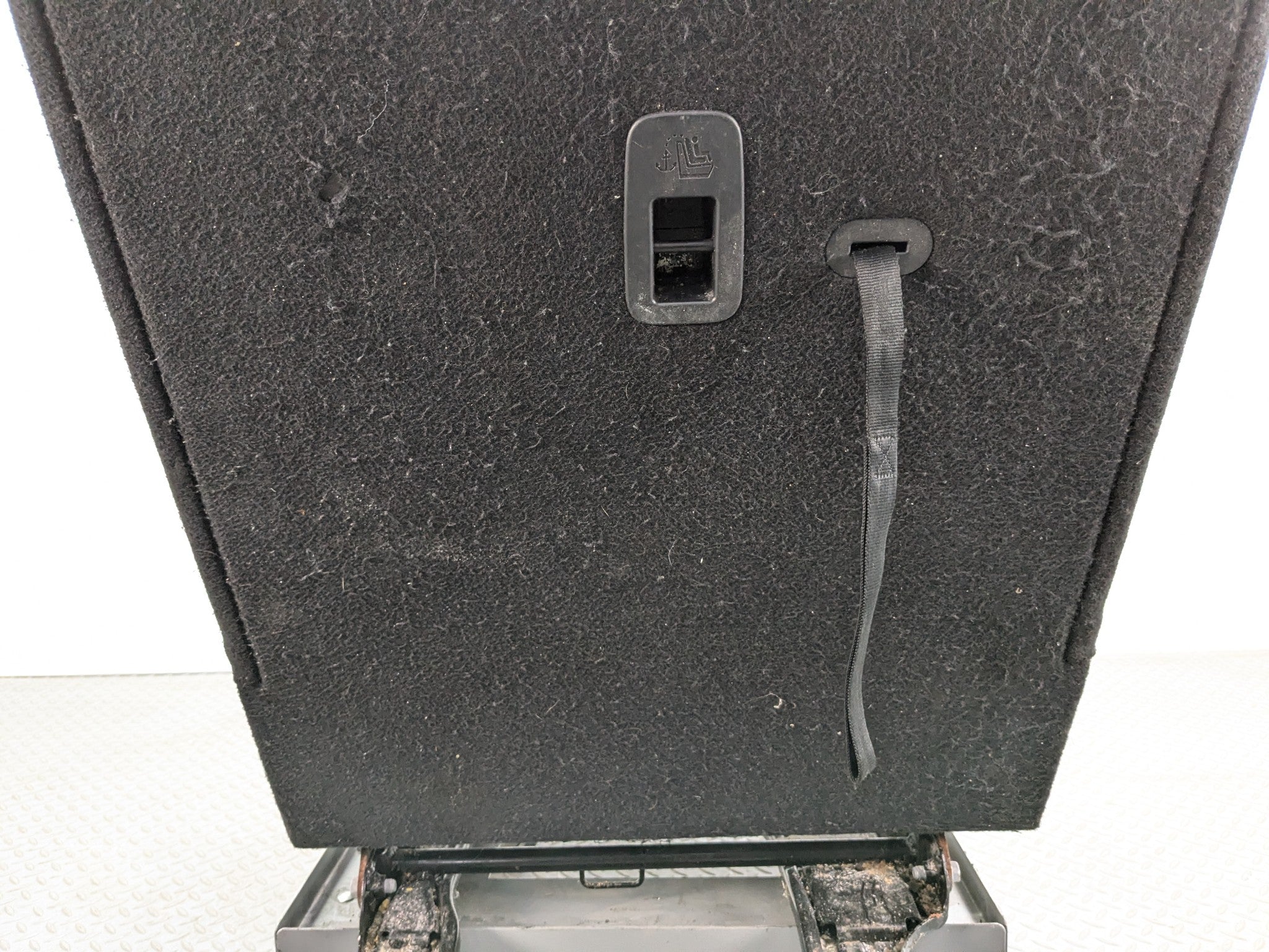 13 - 16 HYUNDAI SANTA FE OEM REAR RIGHT SIDE 3RD ROW SEAT ASSEMBLY BLACK LEATHER
