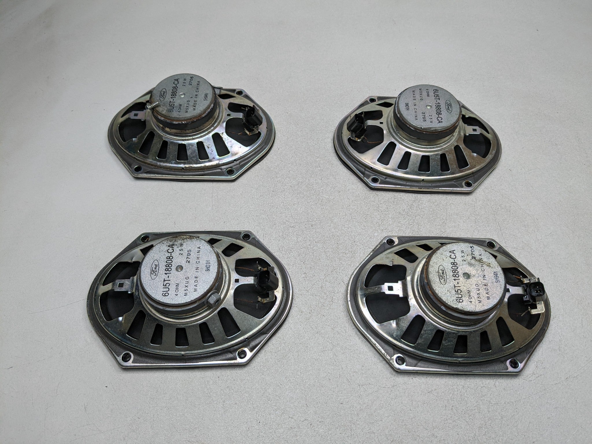 06 - 10 FORD EXPLORER OEM SPEAKER SET OF FOUR AUDIO SOUND SYSTEM FRONT AND REAR