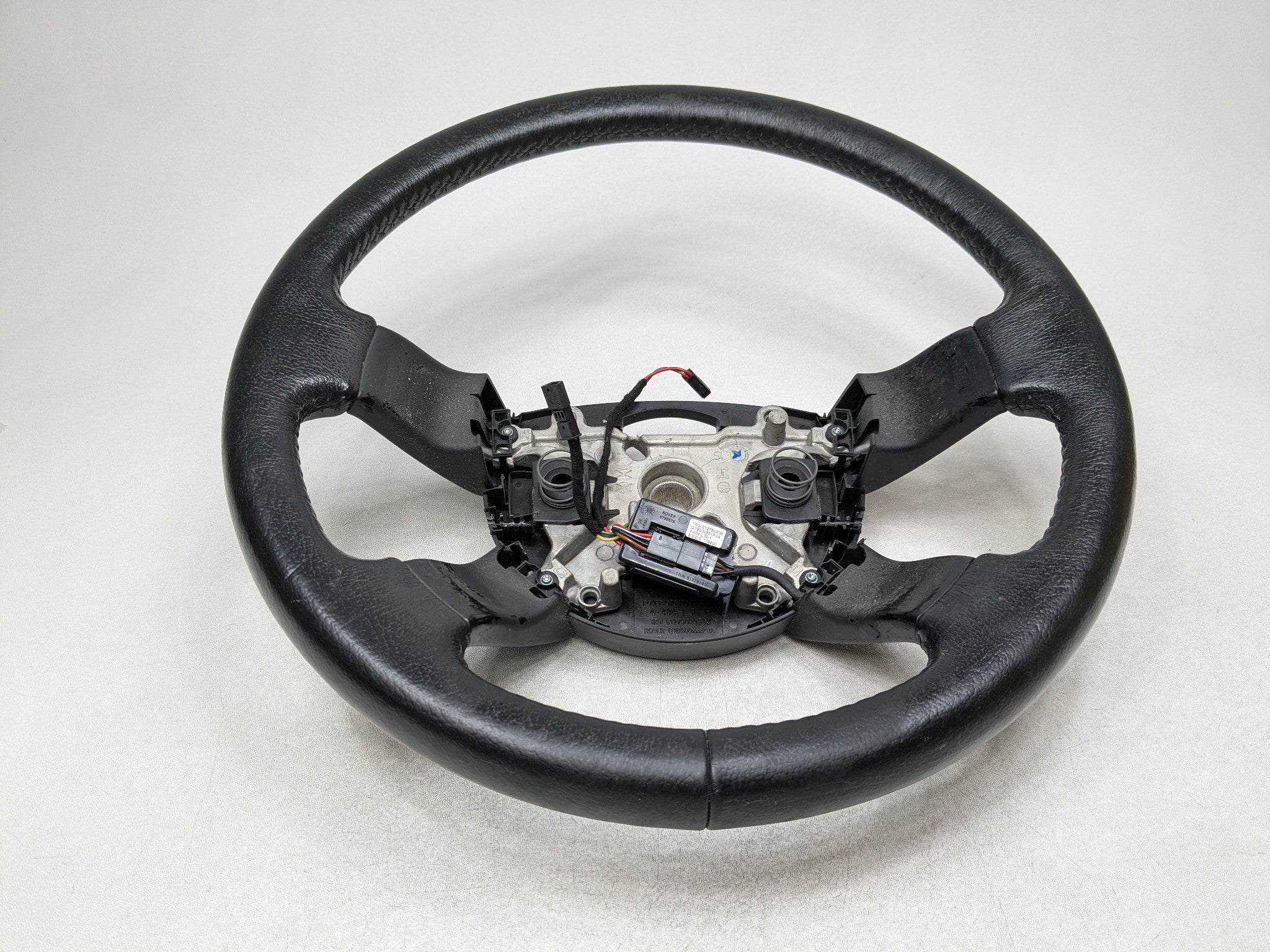 2003 - 2005 LAND ROVER RANGE ROVER OEM STEERING WHEEL BLACK LEATHER