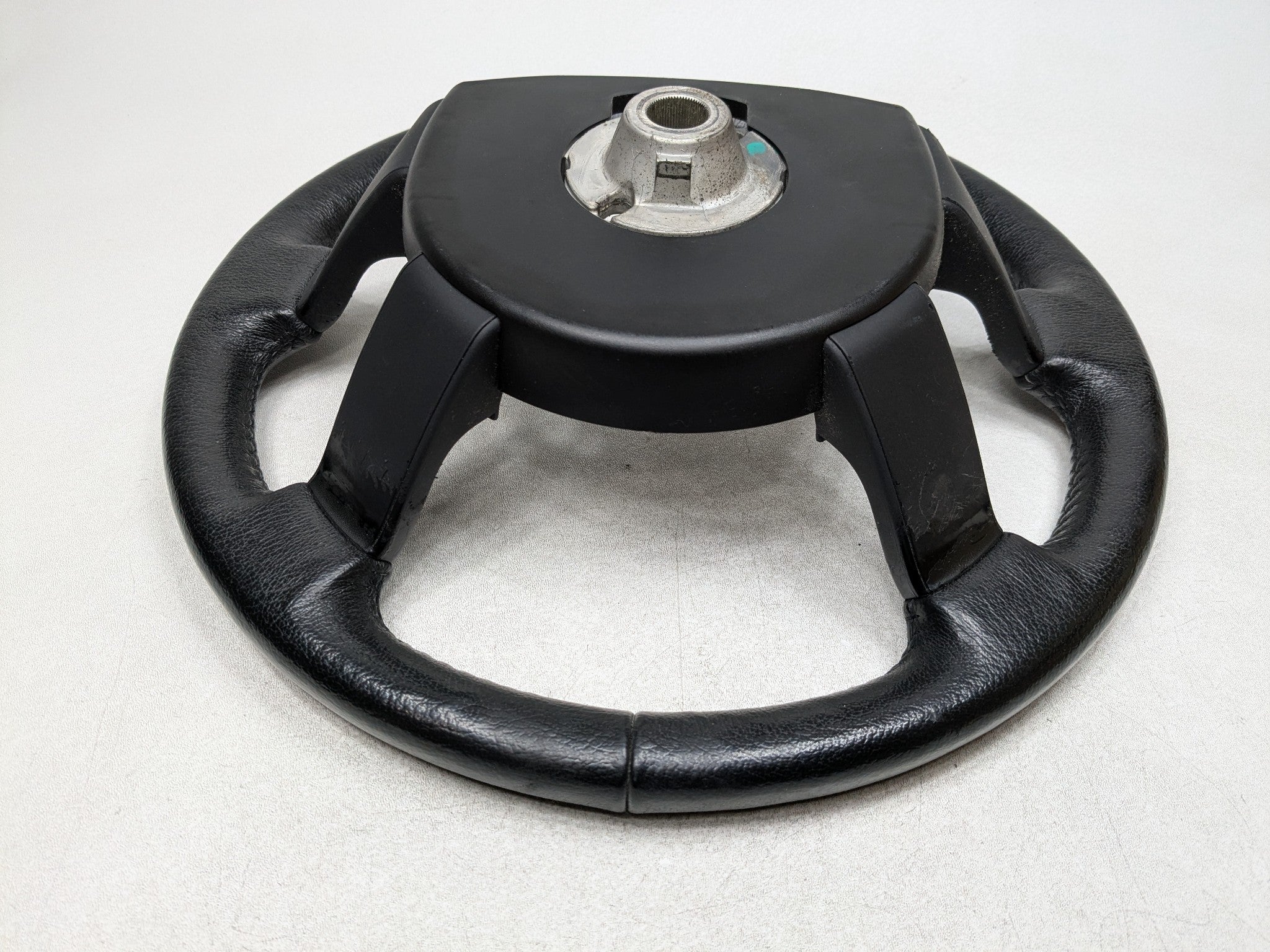 2003 - 2005 LAND ROVER RANGE ROVER OEM STEERING WHEEL BLACK LEATHER