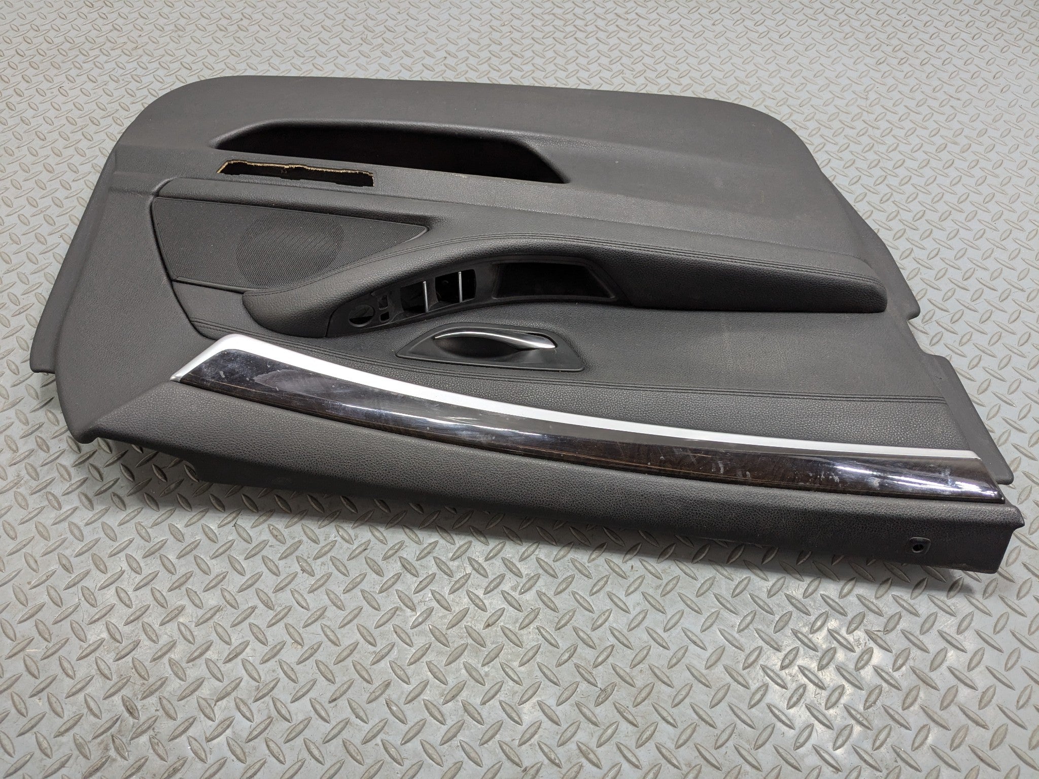 2014 - 2016 BMW 528I OEM INTERIOR DOOR TRIM PANEL BLACK FRONT LEFT DRIVER SIDE