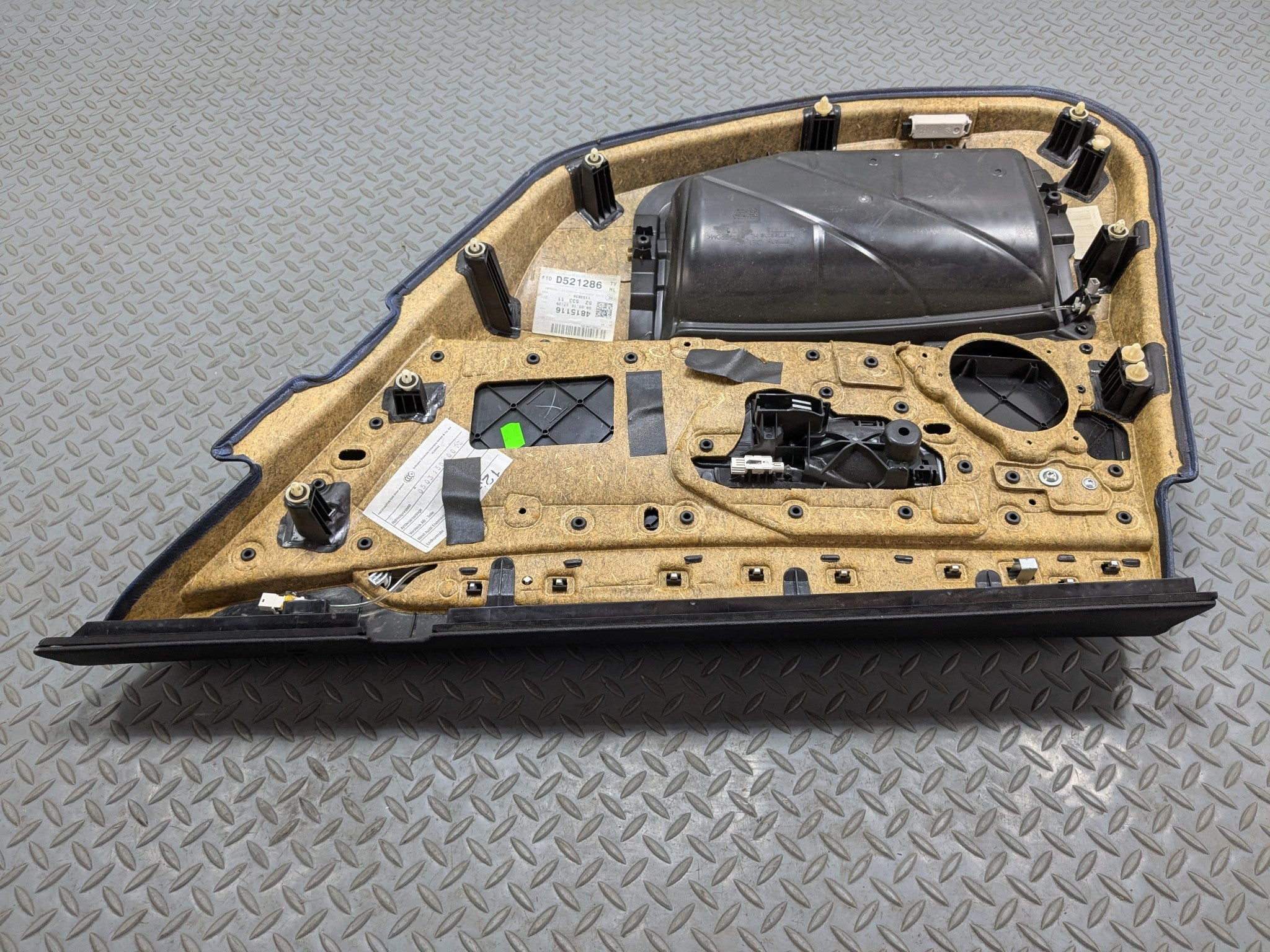 2014 - 2016 BMW 528I OEM INTERIOR DOOR TRIM PANEL REAR LEFT DRIVER SIDE