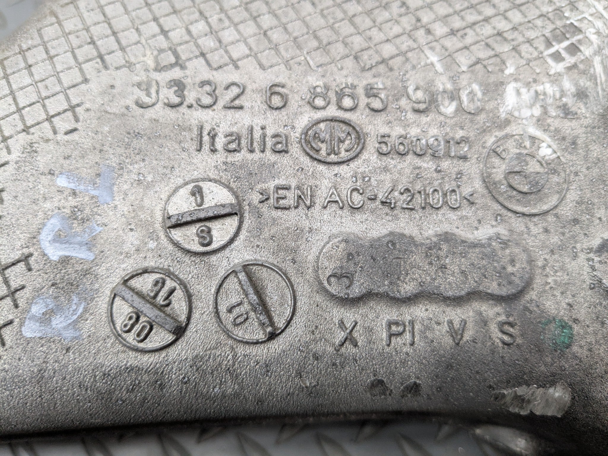 2014 - 2016 BMW 528I OEM LOWER CONTROL ARM REAR RIGHT PASSENGER SIDE