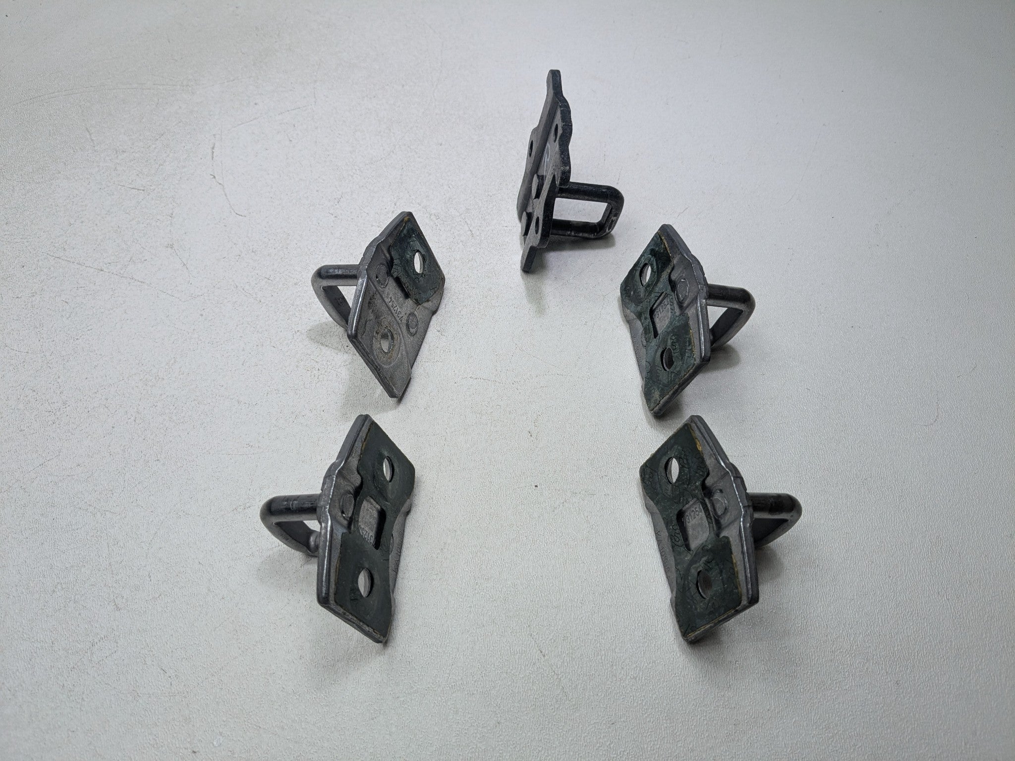 2014 - 2016 BMW 528I OEM DOOR LOCK STRIKER PLATE FRONT AND REAR SET OF FIVE