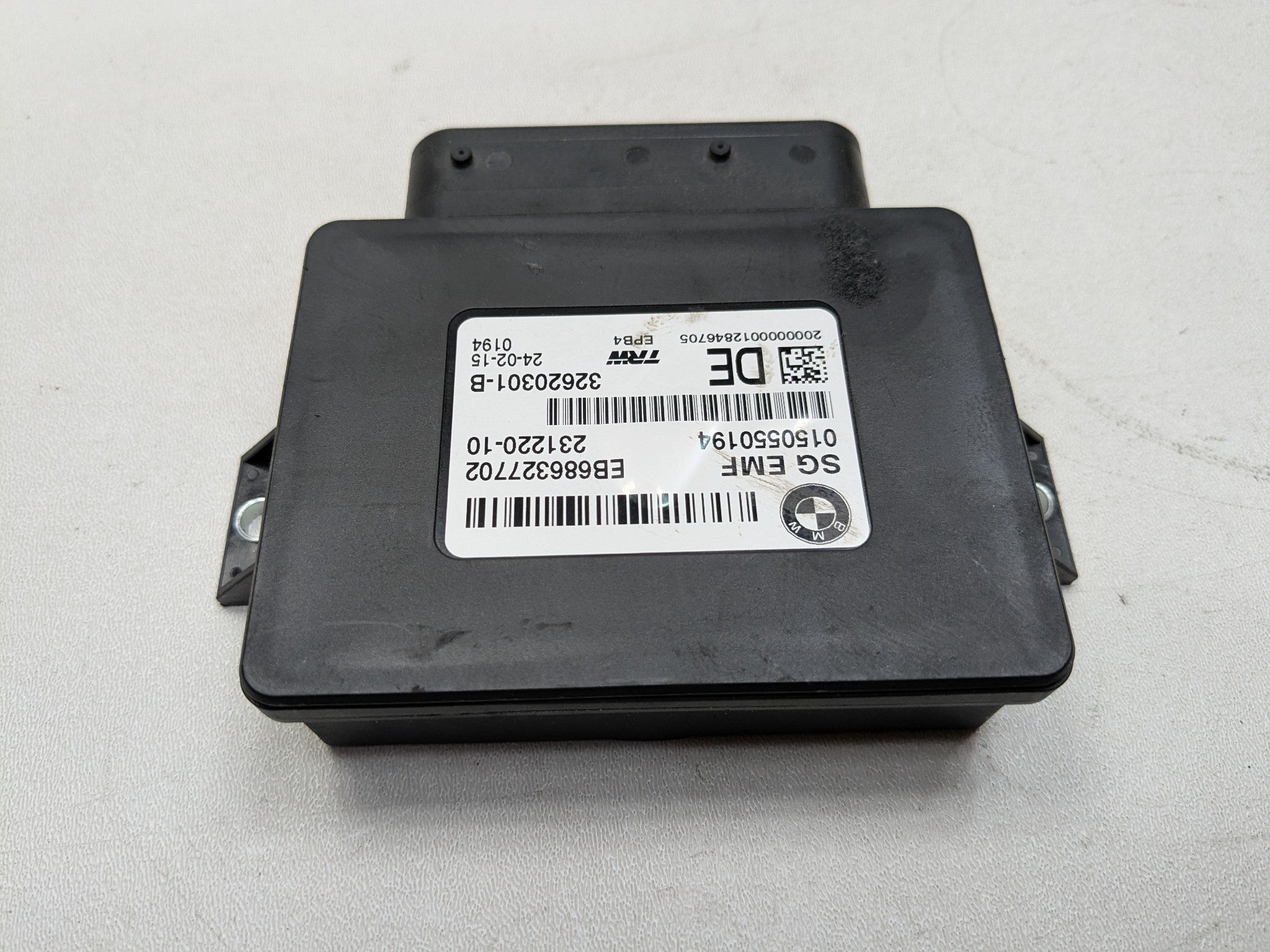 2014 - 2016 BMW 528I OEM ELECTRIC PARKING BRAKE CONTROL COMPUTER MODULE UNIT