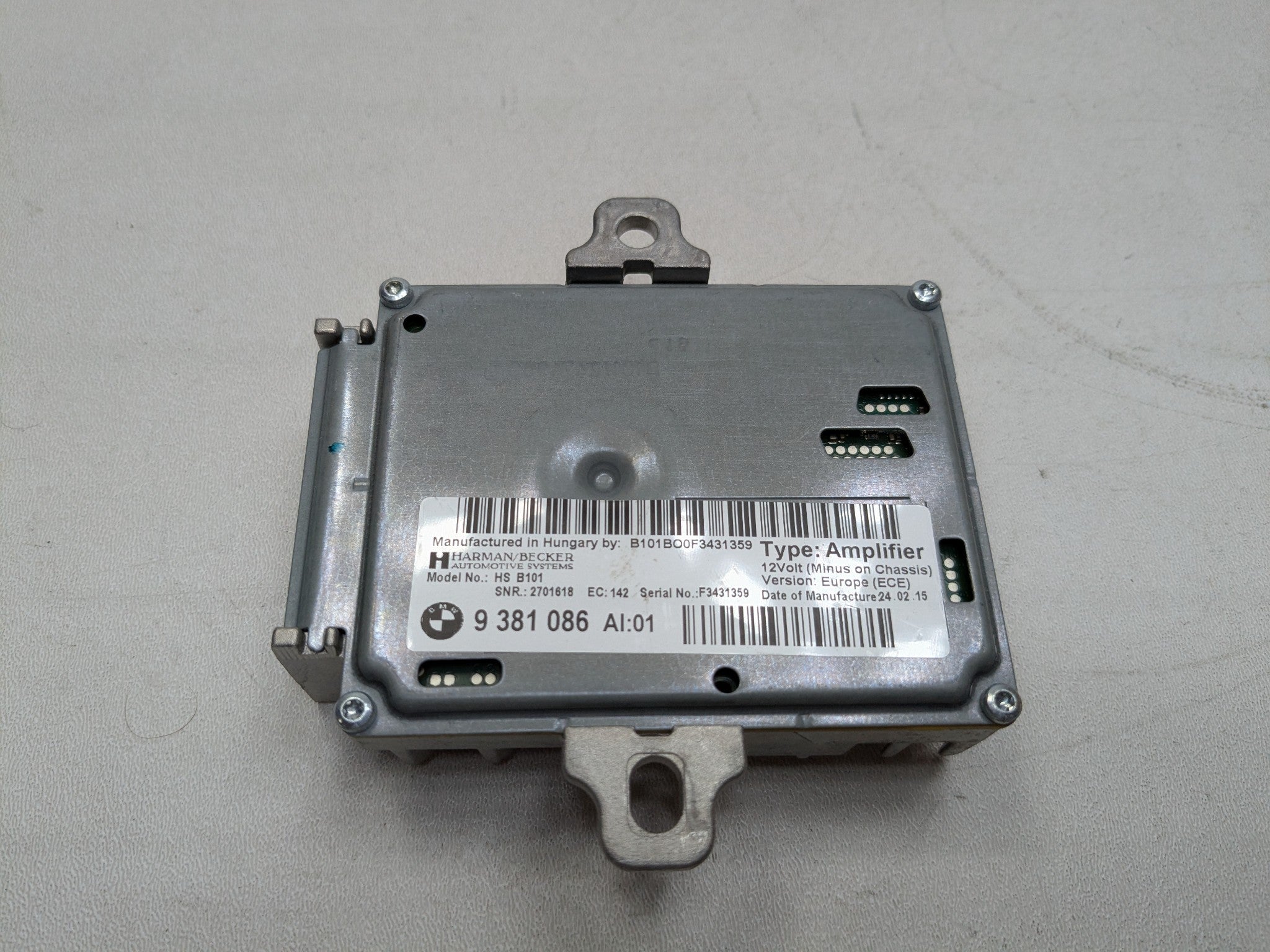 2014 - 2016 BMW 528I OEM AMPLIFIER RADIO AUDIO STEREO SOUND SYSTEM MODULE UNIT