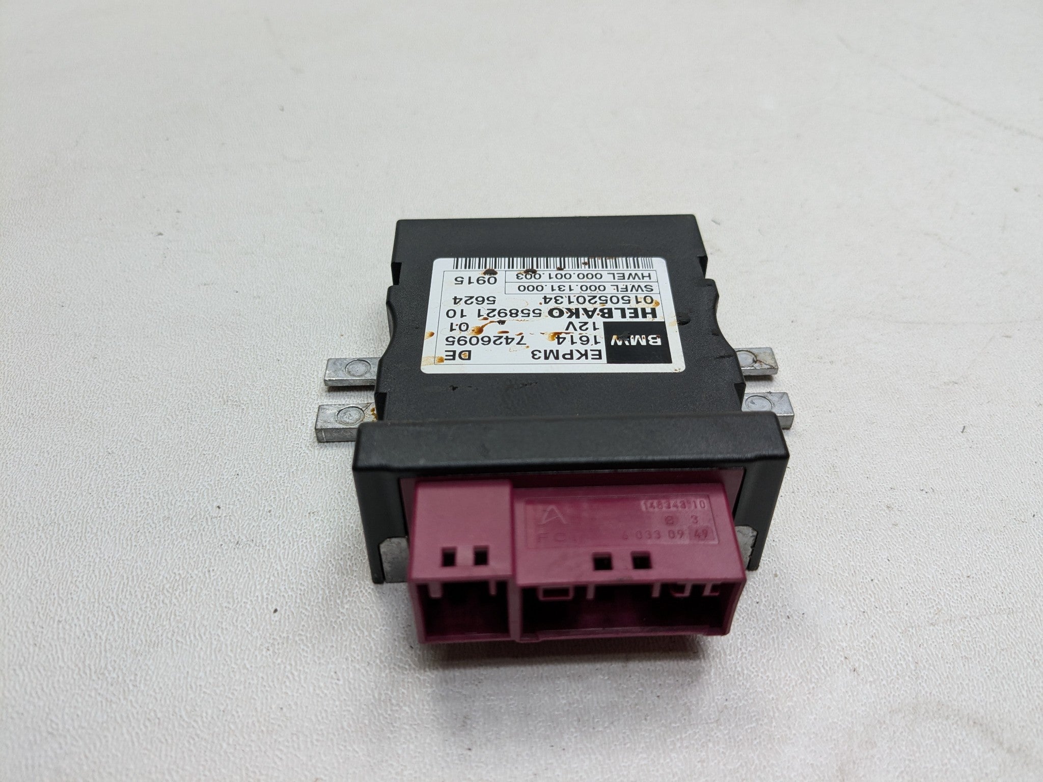 2014 - 2016 BMW 528I OEM FUEL PUMP COMPUTER CONTROL MODULE UNIT
