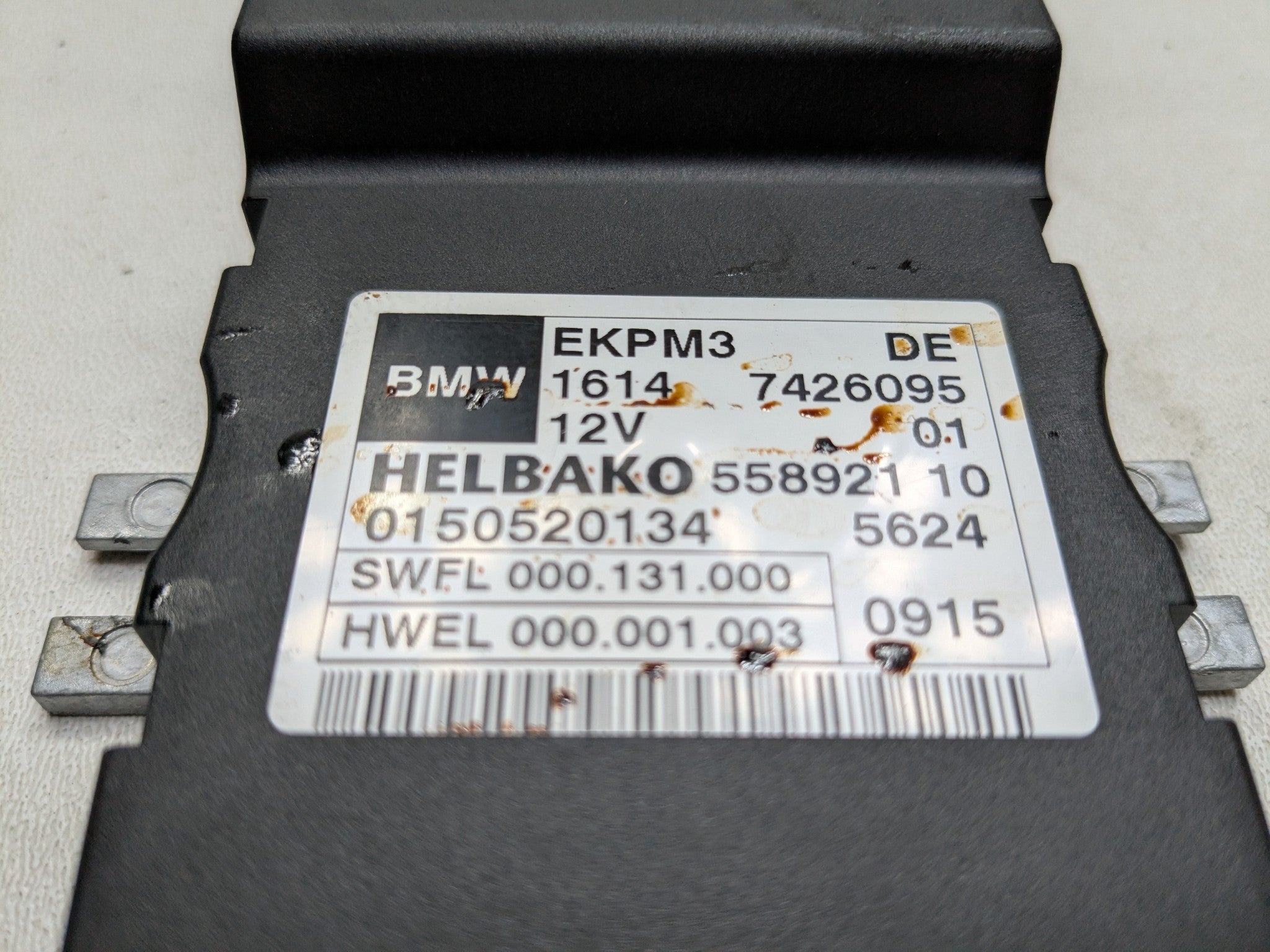 2014 - 2016 BMW 528I OEM FUEL PUMP COMPUTER CONTROL MODULE UNIT
