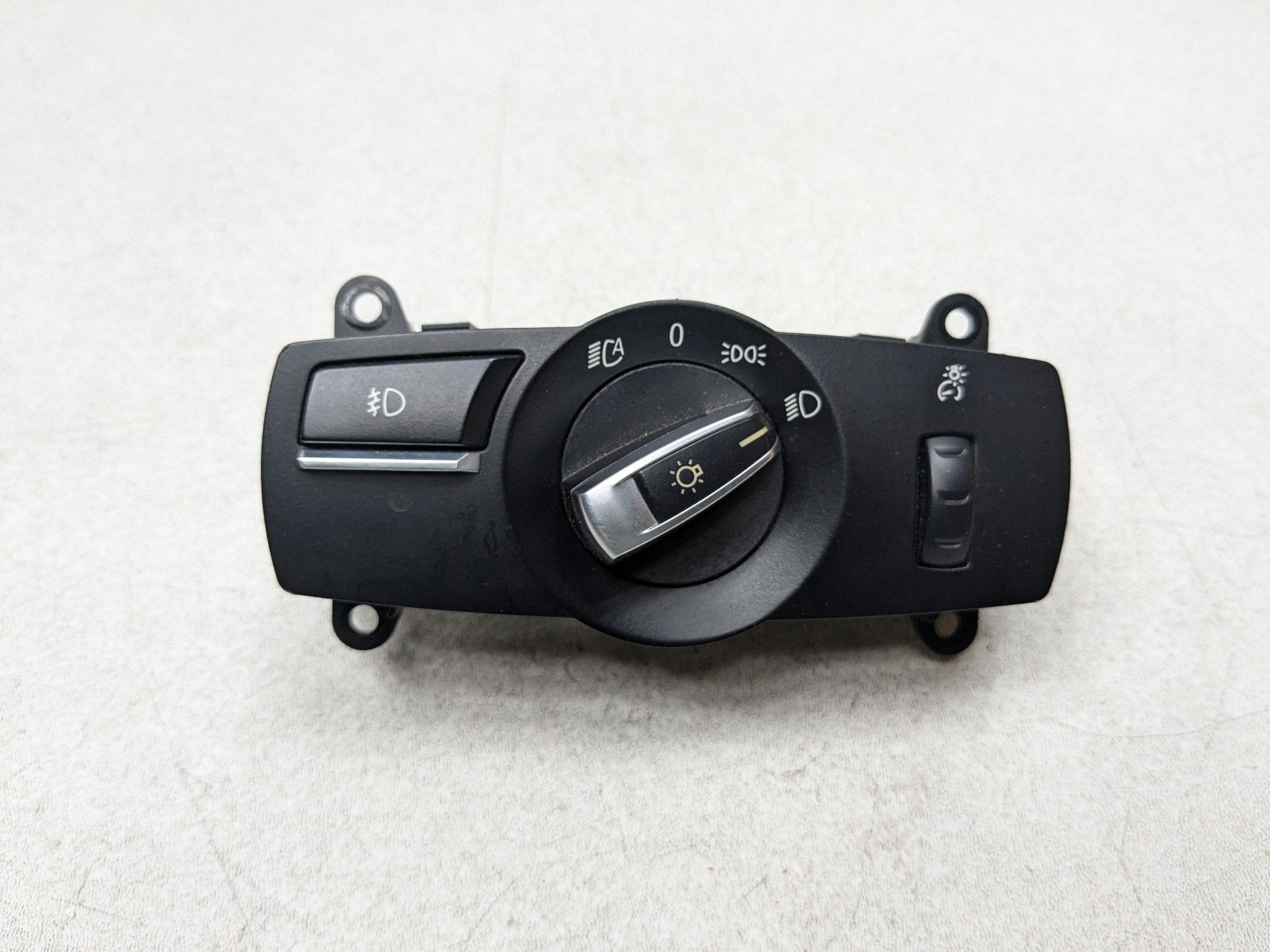 2014 - 2016 BMW 528I OEM DASH HEADLIGHT FOG LIGHT CONTROL SWITCH PANEL ASSEMBLY