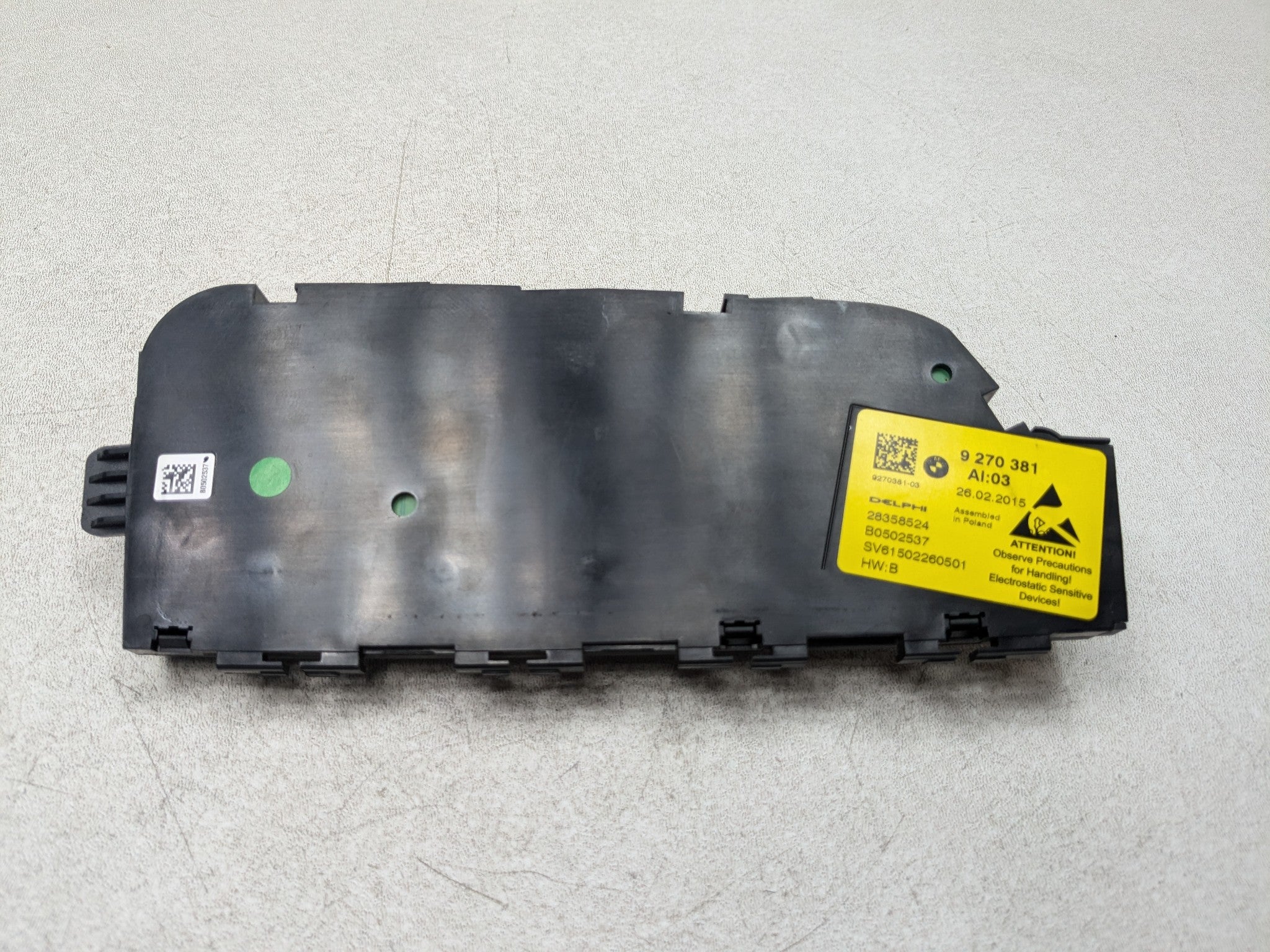 2014 - 2016 BMW 528I OEM POWER SEAT ADJUST CONTROL SWITCH FRONT LEFT DRIVER SIDE