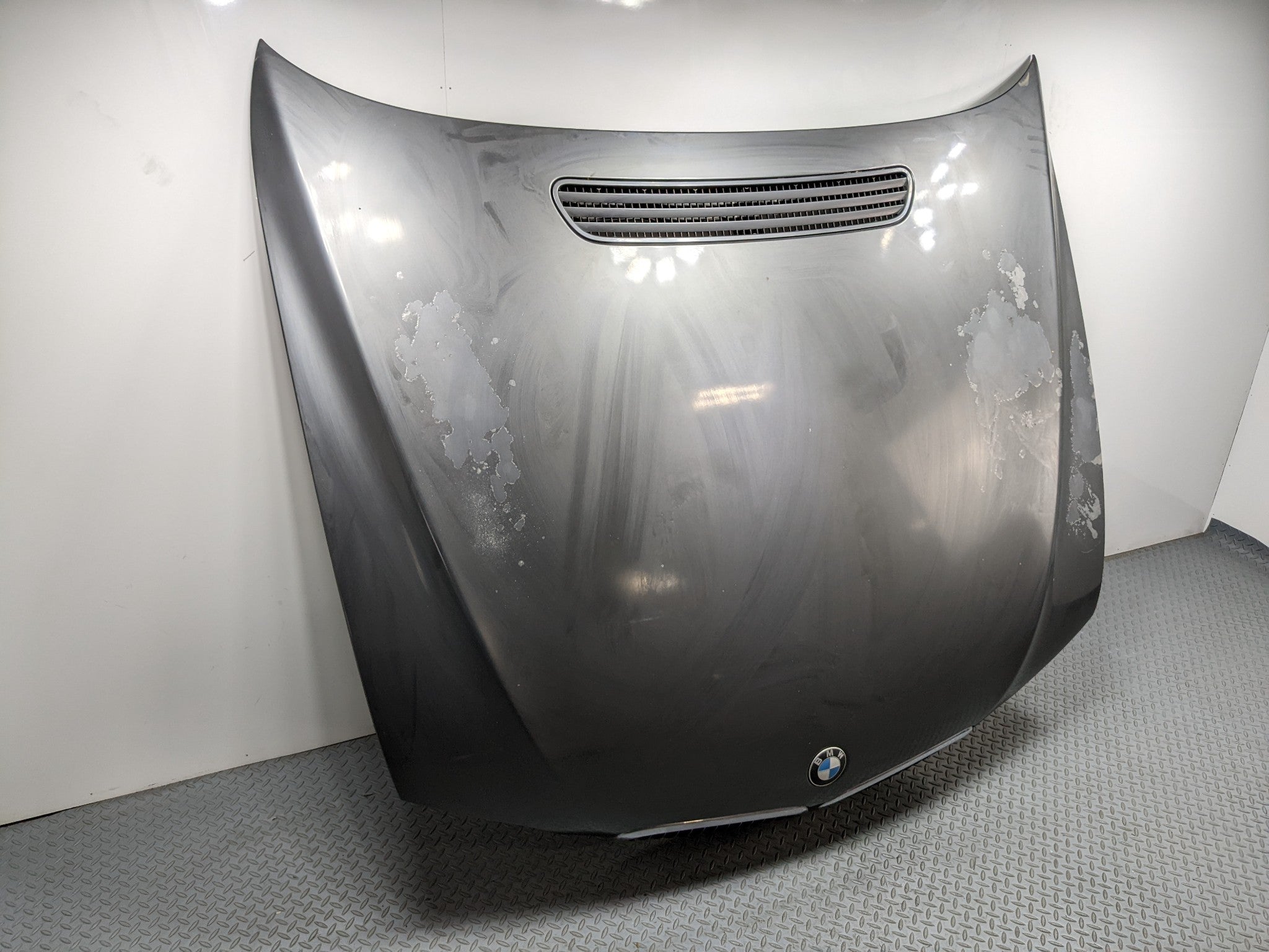 06 - 08 BMW 750I OEM FRONT HOOD BONNET SHELL COVER PANEL TITANIUM GREY METALLIC