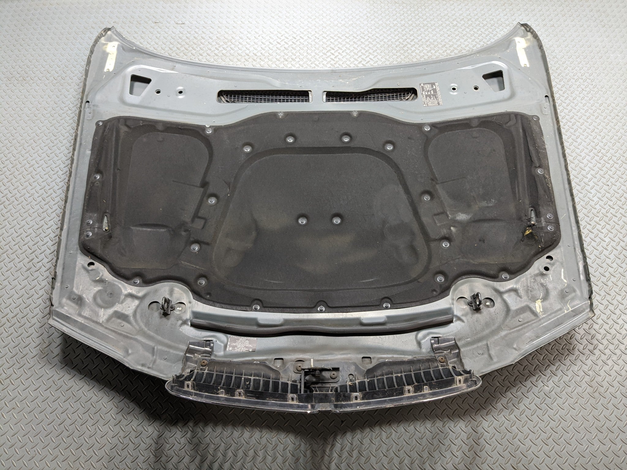 06 - 08 BMW 750I OEM FRONT HOOD BONNET SHELL COVER PANEL TITANIUM GREY METALLIC