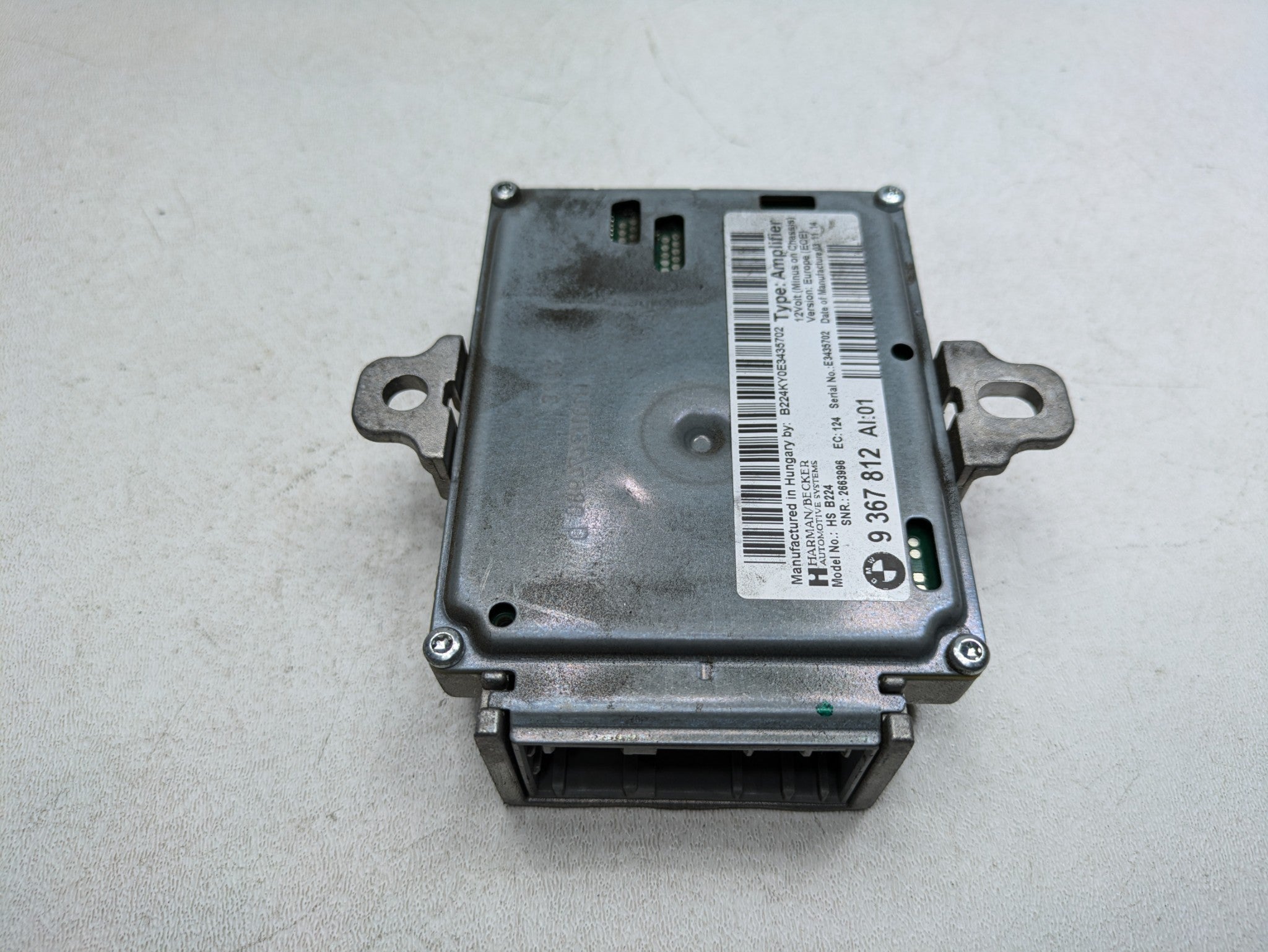 2012 - 2015 BMW 328I OEM ACTIVE SOUND AUDIO STEREO HARMAN KARDON MODULE UNIT