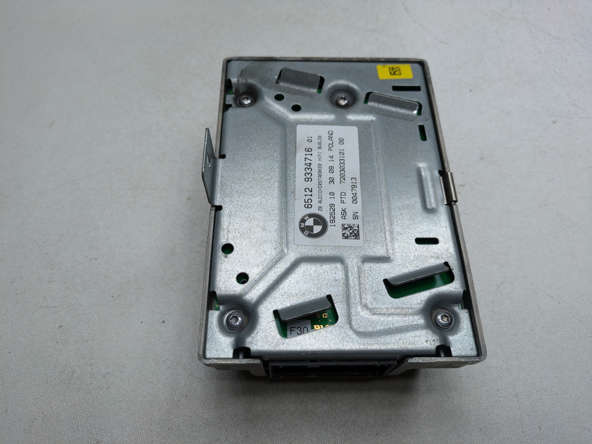 2012 - 2015 BMW 328I OEM AUDIO EQUIPMENT RADIO AMPLIFIER HIFI AUDIO SYSTEM