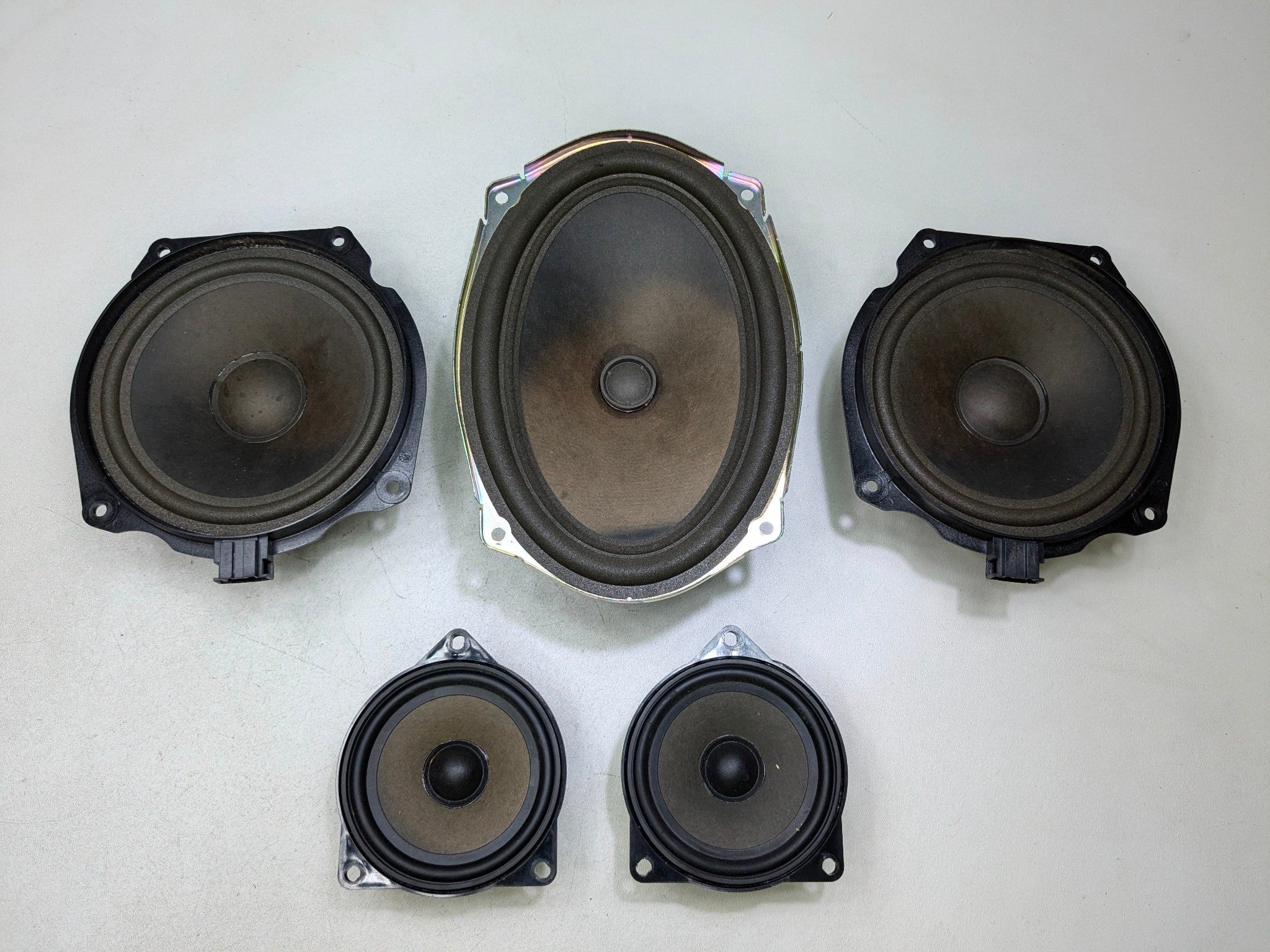 11 - 14 MINI COOPER CLUBMAN OEM SPEAKER SET AUDIO SOUND SYSTEM FRONT AND REAR