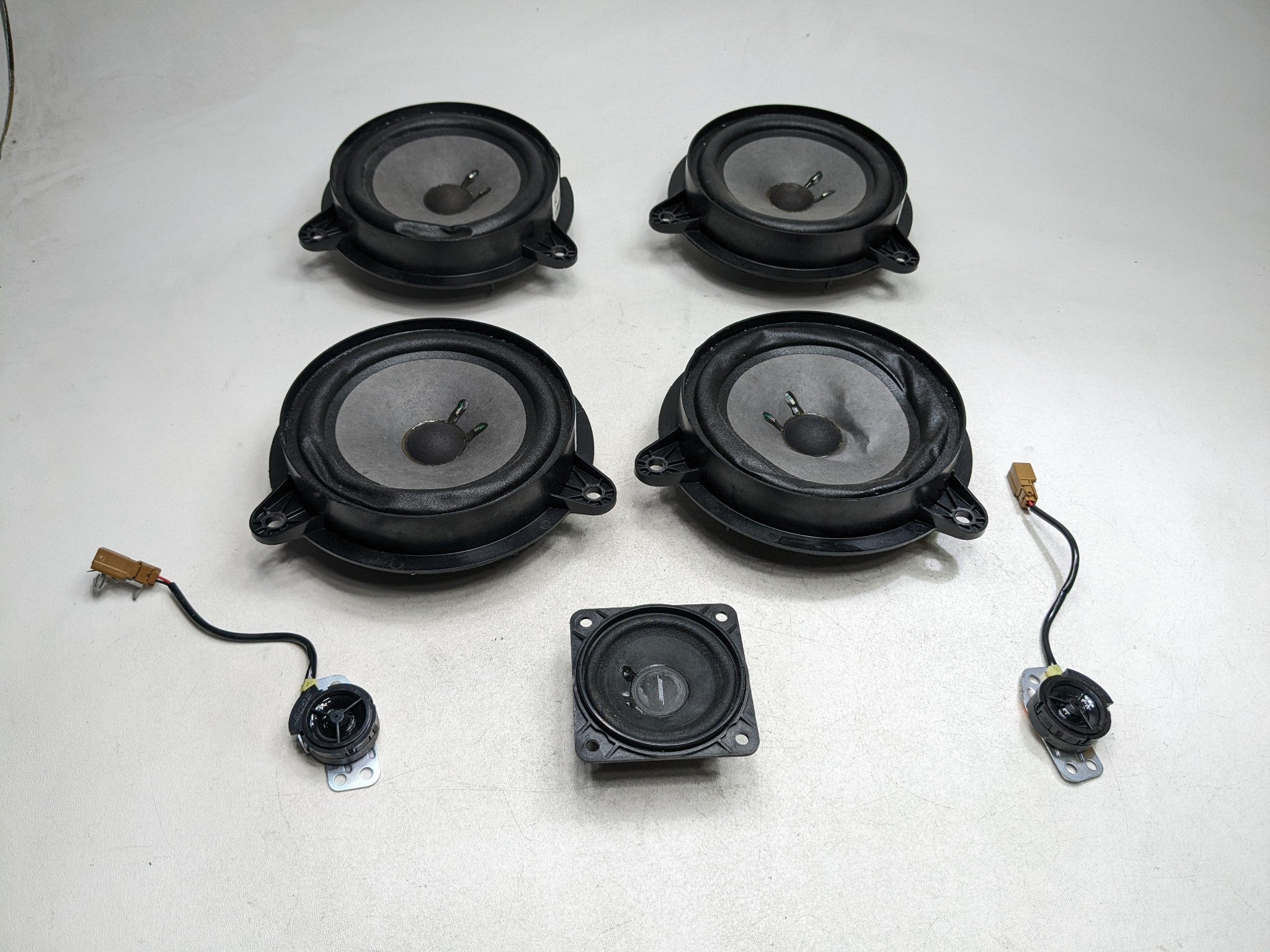 06 - 10 INFINITI M35 OEM FRONT REAR SPEAKERS AUDIO SYSTEM WOOFER TWEETER SET
