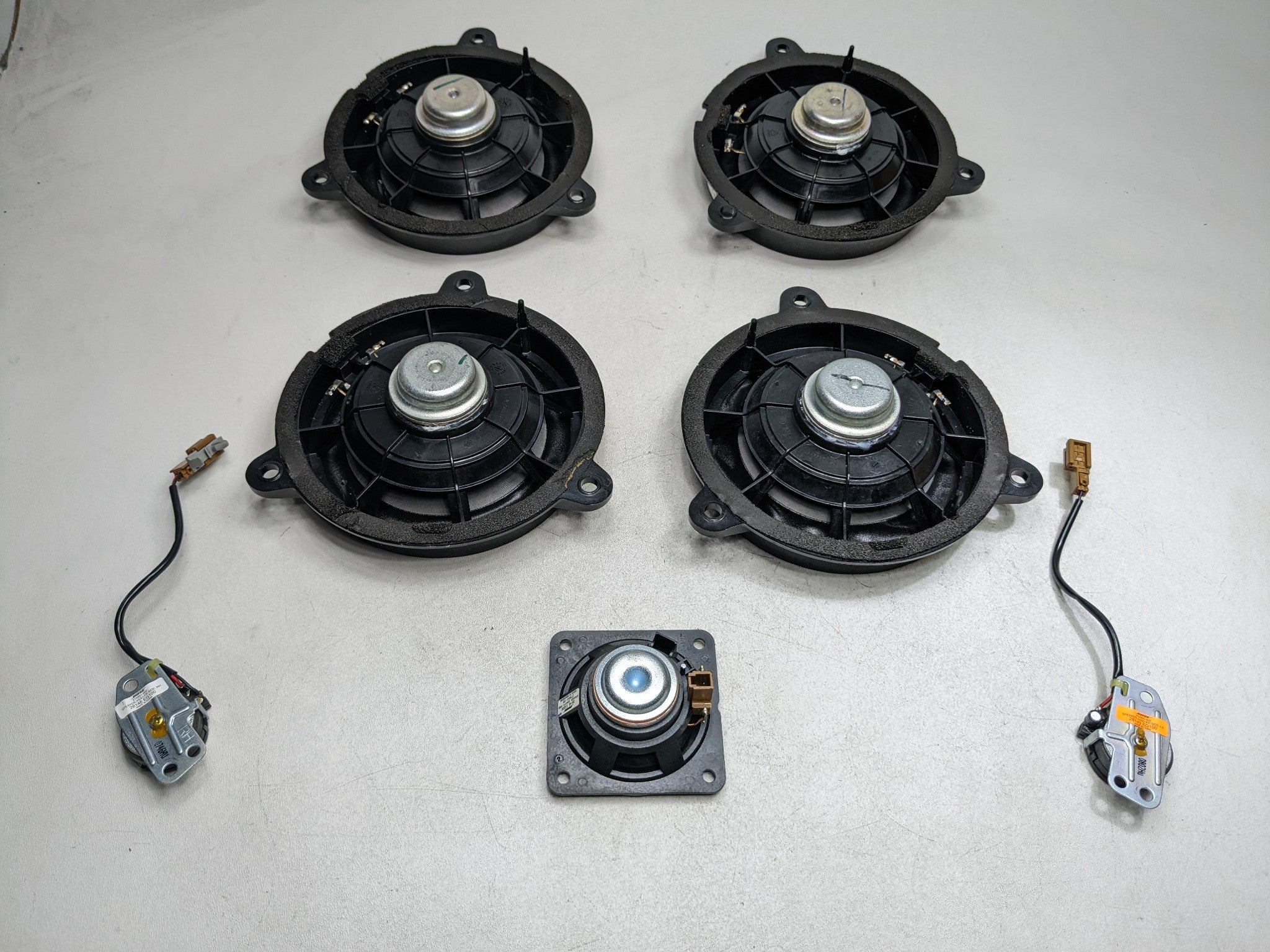 06 - 10 INFINITI M35 OEM FRONT REAR SPEAKERS AUDIO SYSTEM WOOFER TWEETER SET