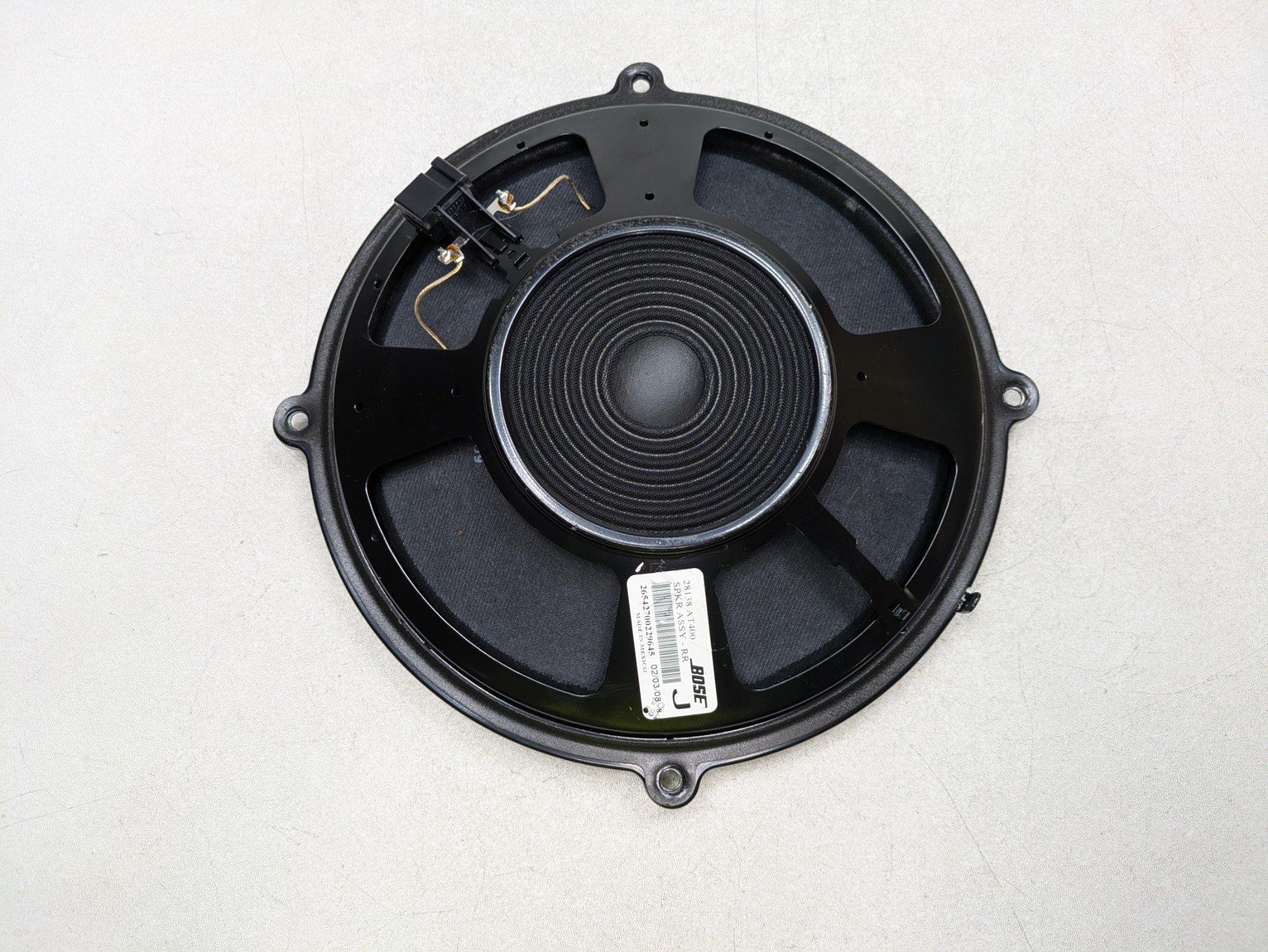2006 - 2010 INFINITI M35 OEM SPEAKER SUBWOOFER DECK BOSE AUDIO REAR