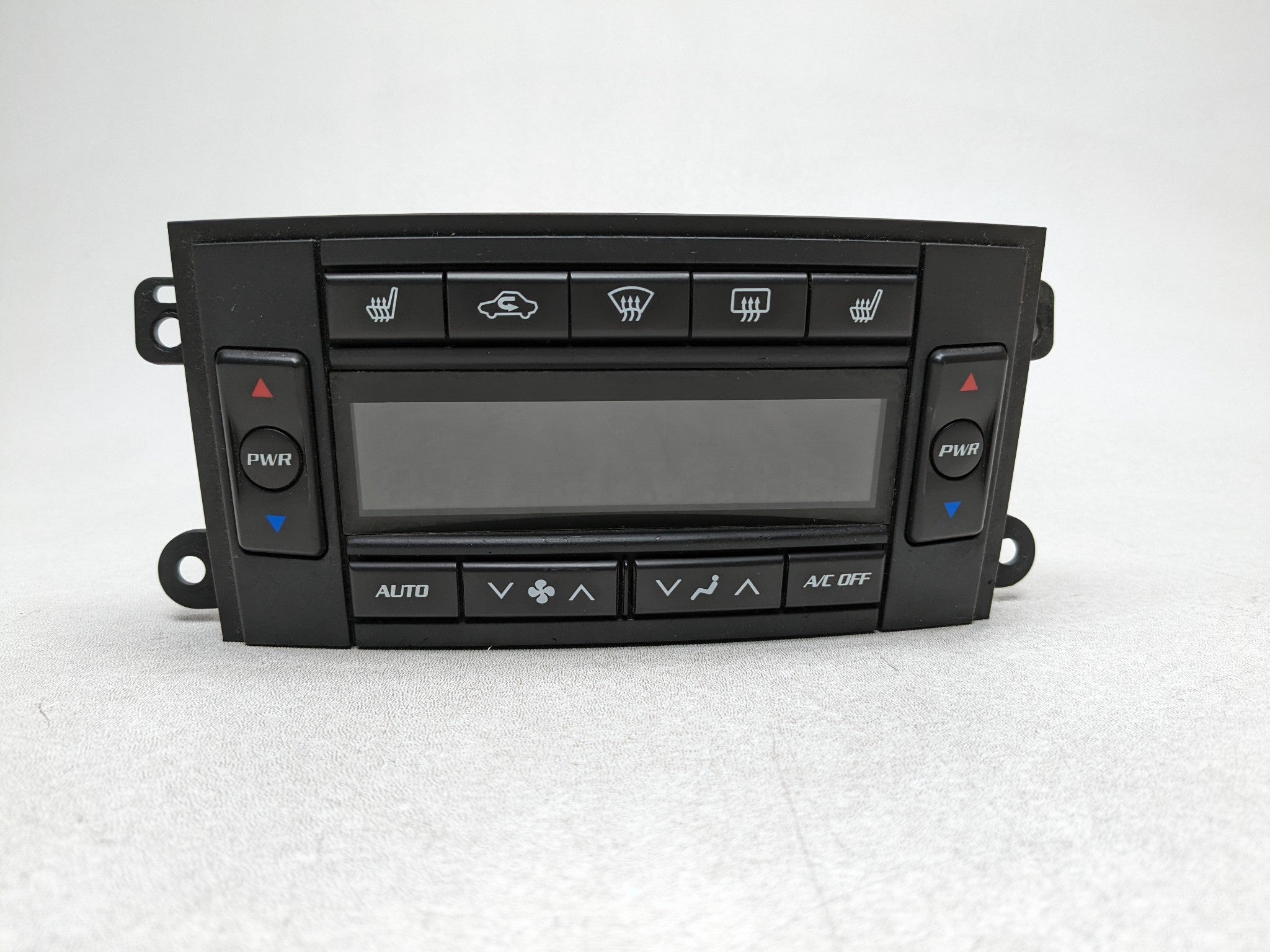 2004 - 2009 CADILLAC SRX OEM HEATER AC CONTROL PANEL SWITCH ASSEMBLY FRONT BLACK