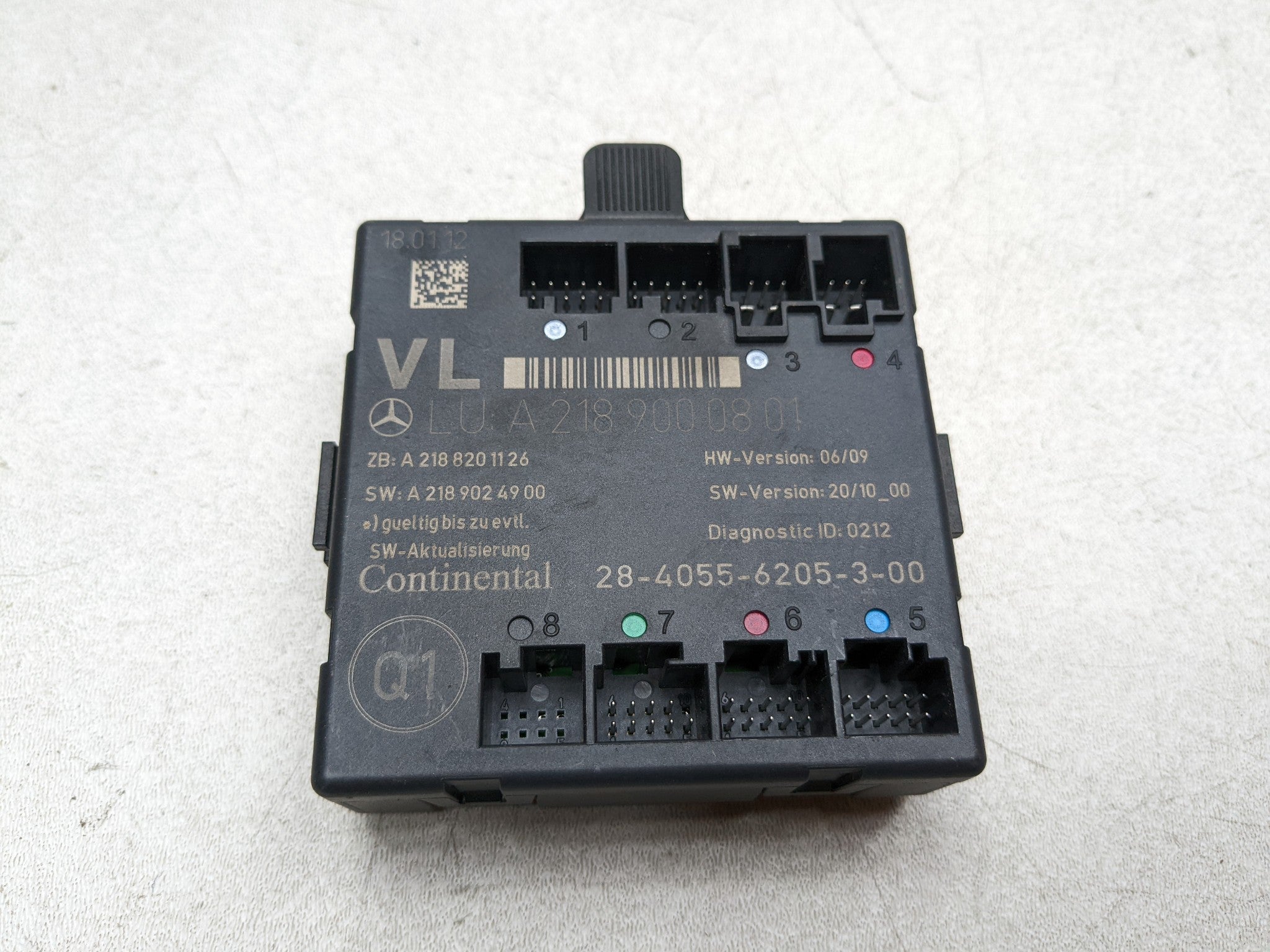 2012 - 2018 MERCEDES-BENZ CLS550 OEM DOOR CONTROL MODULE FRONT LEFT DRIVER SIDE