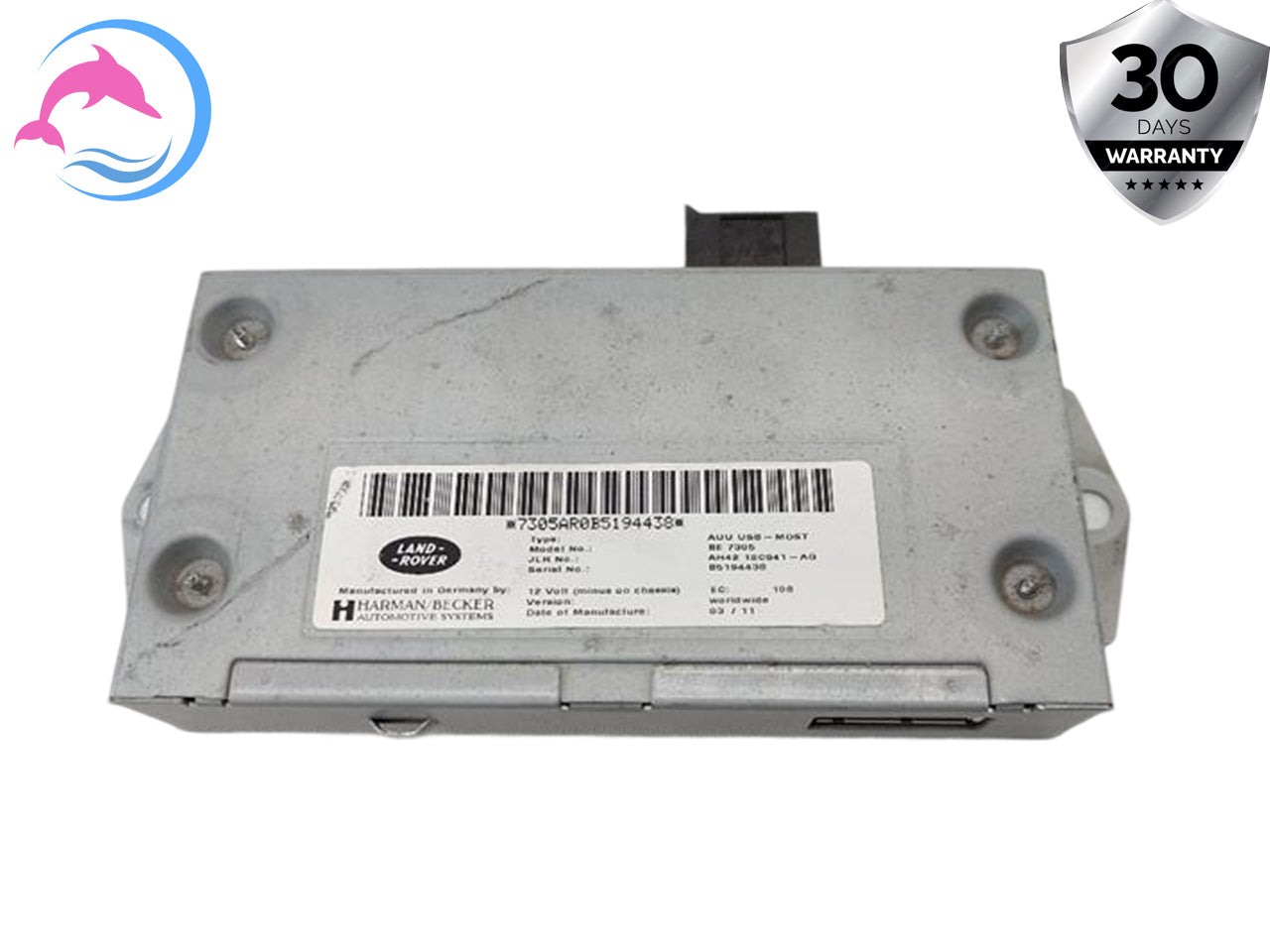 2010 - 2013 OEM LAND ROVER RANGE ROVER SPORT MULTIMEDIA CONTROL MODULE UNIT