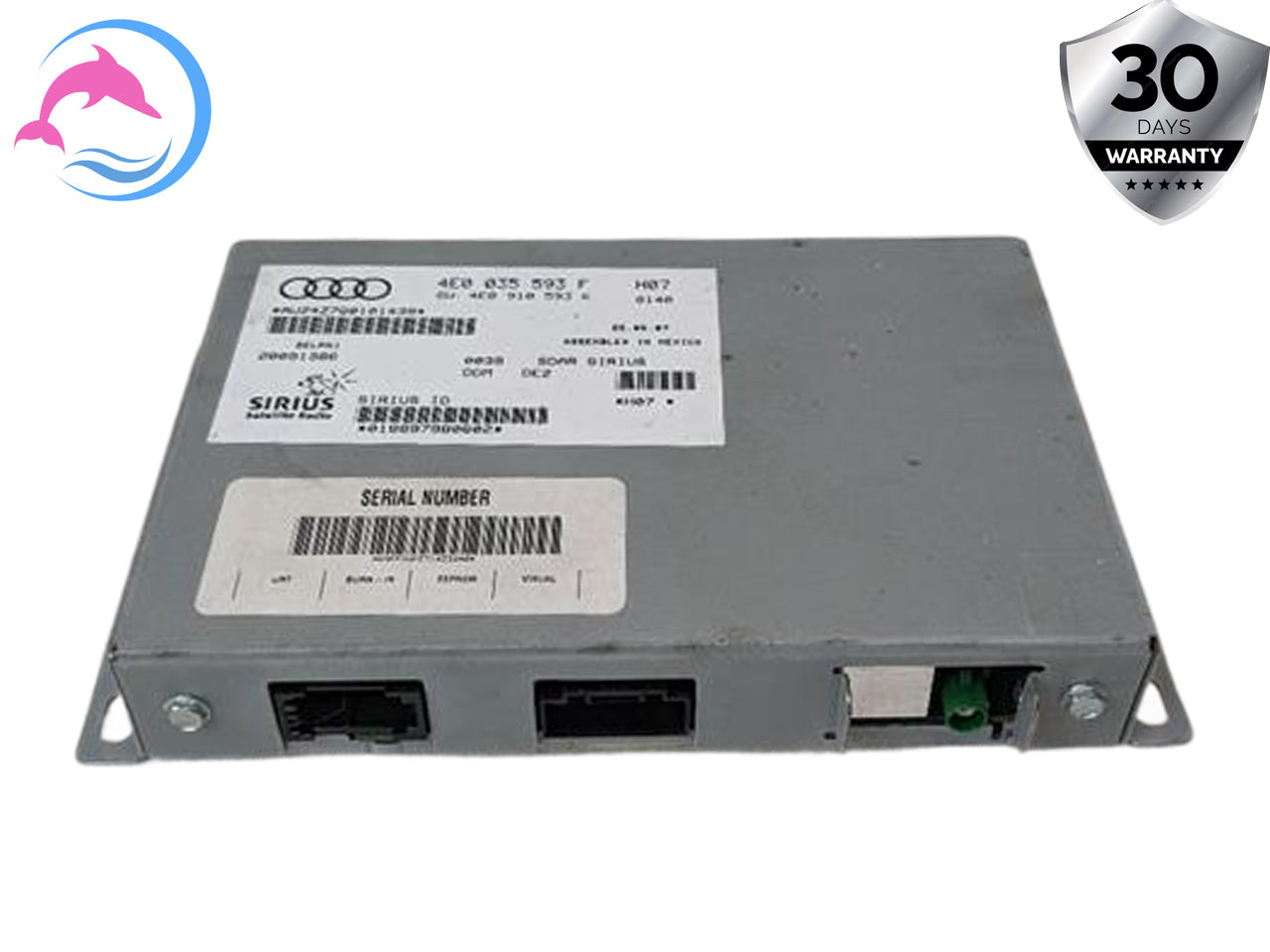 2004 - 2011 OEM AUDI A6 SIRIUS SATELLITE RADIO RECEIVER MODULE UNIT