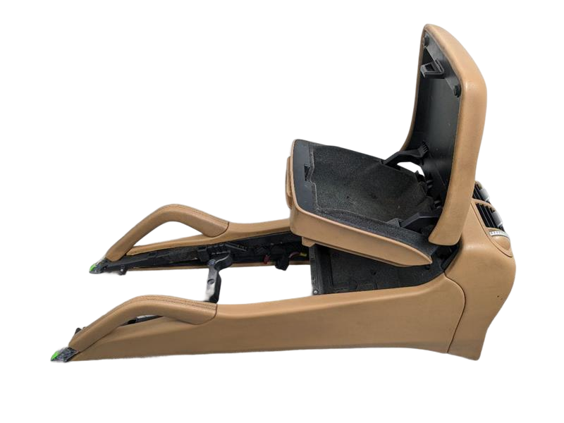 2008 - 2010 OEM PORSCHE CAYENNE CENTER CONSOLE ARM REST CUP HOLDER BROWN
