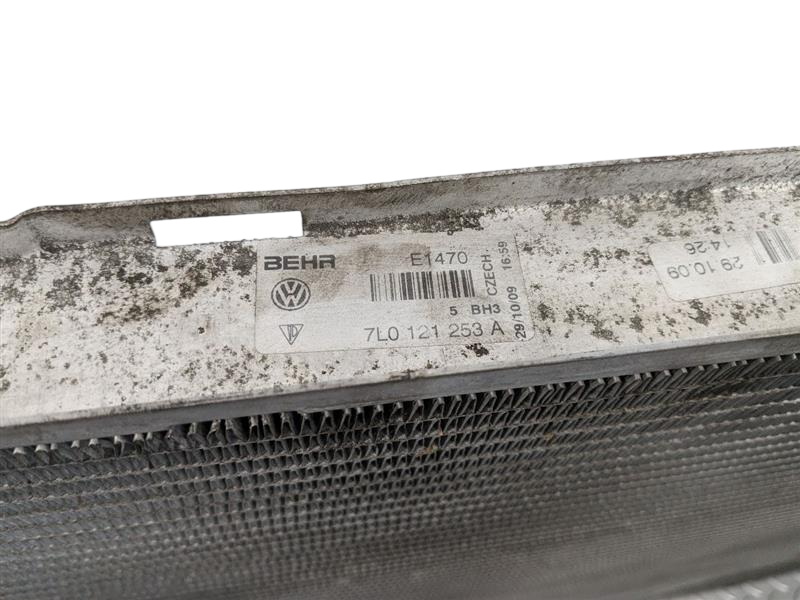 2008 - 2010 OEM PORSCHE CAYENNE AUXILIARY ENGINE COOLING RADIATOR ASSEMBLY