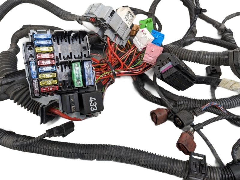 2008 - 2010 OEM PORSCHE CAYENNE ENGINE BAY FUSE WIRE WIRING HARNESS