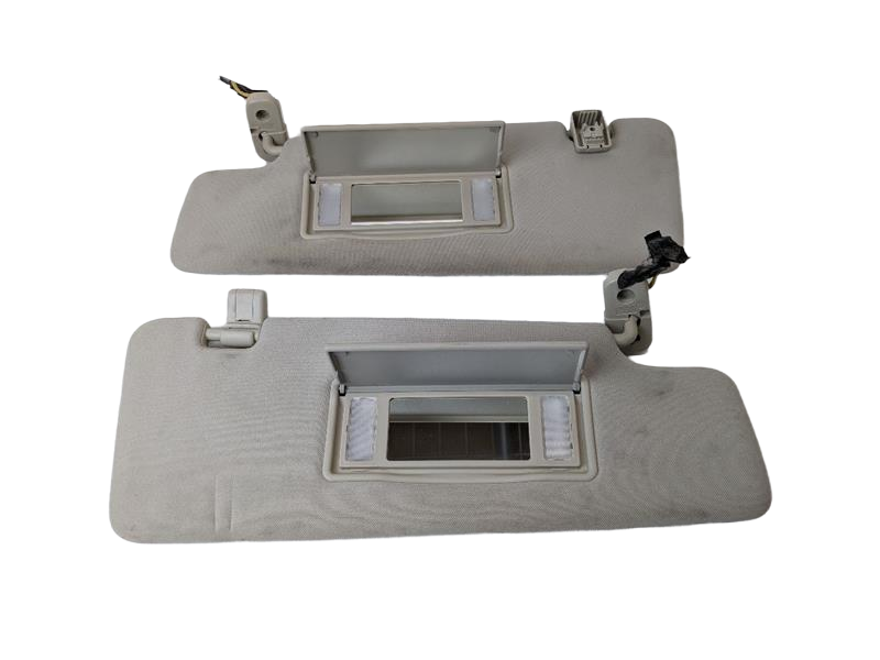 10 - 13 OEM LAND ROVER RANGE ROVER SPORT FRONT LEFT AND RIGHT SIDE SUN VISOR SET