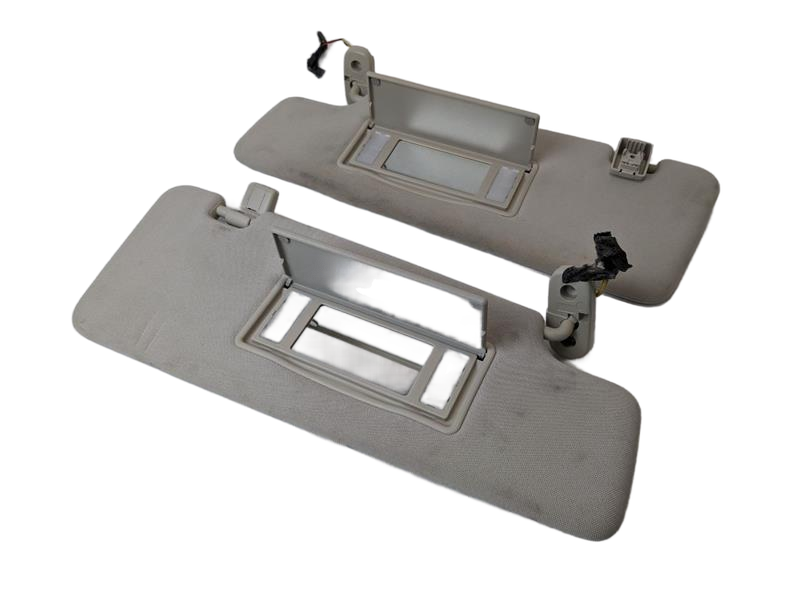 10 - 13 OEM LAND ROVER RANGE ROVER SPORT FRONT LEFT AND RIGHT SIDE SUN VISOR SET