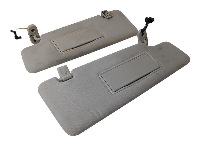 10 - 13 OEM LAND ROVER RANGE ROVER SPORT FRONT LEFT AND RIGHT SIDE SUN VISOR SET