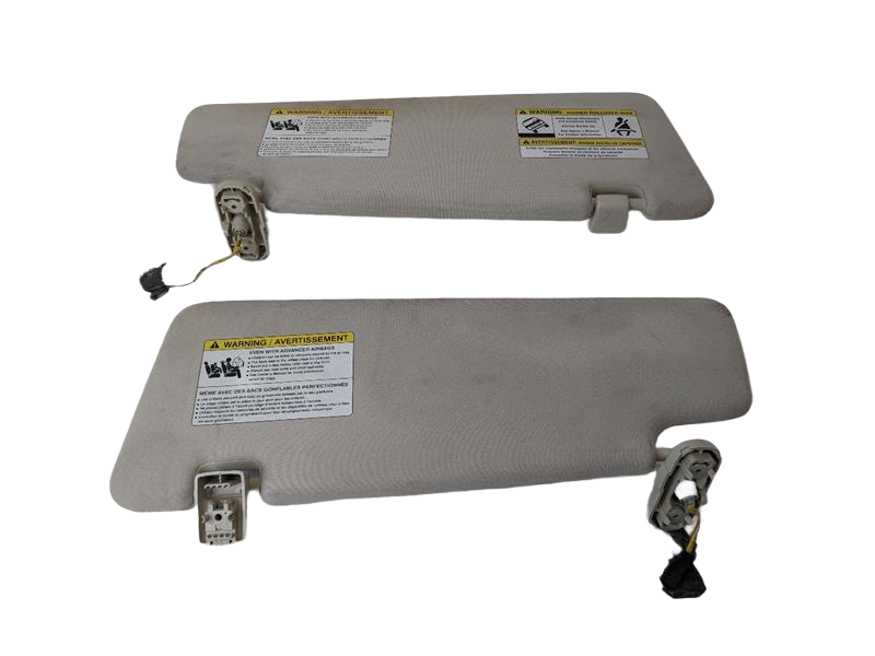 10 - 13 OEM LAND ROVER RANGE ROVER SPORT FRONT LEFT AND RIGHT SIDE SUN VISOR SET