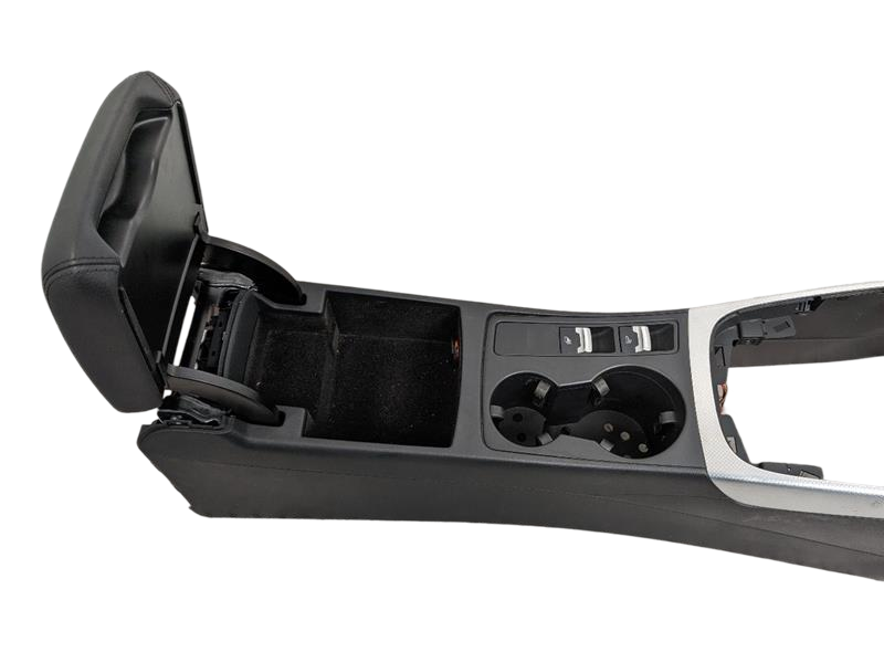 2008 - 2012 OEM AUDI A5 CENTER CONSOLE TRIM COVER PANEL WITH ARMREST ASSEMBLY