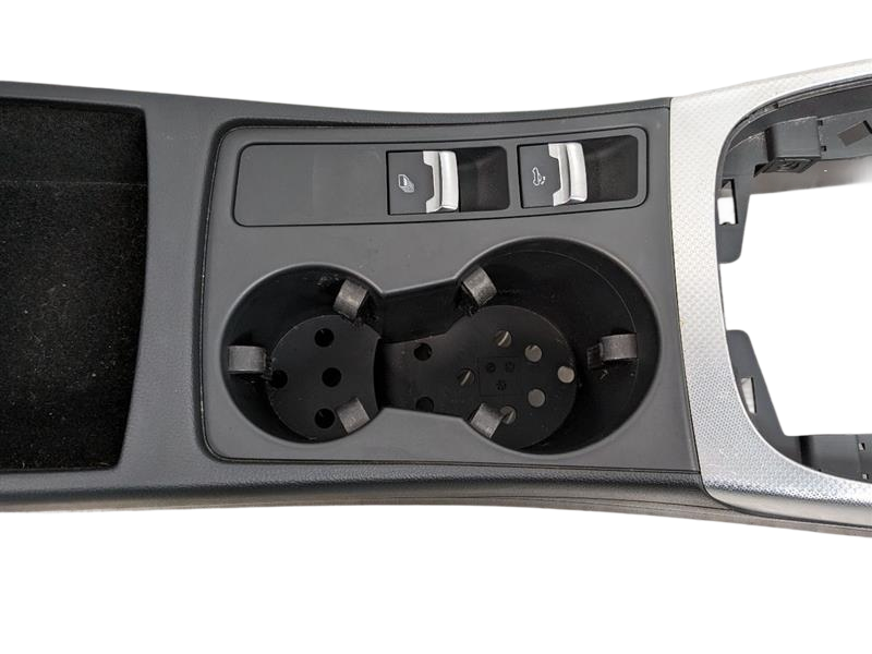 2008 - 2012 OEM AUDI A5 CENTER CONSOLE TRIM COVER PANEL WITH ARMREST ASSEMBLY
