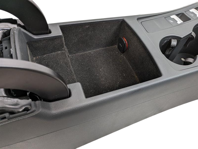 2008 - 2012 OEM AUDI A5 CENTER CONSOLE TRIM COVER PANEL WITH ARMREST ASSEMBLY