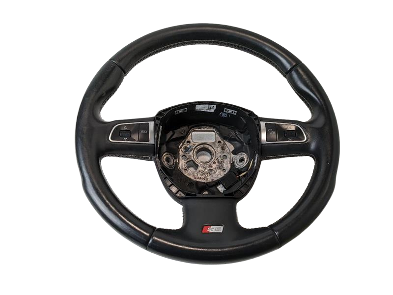 2008 - 2012 OEM AUDI A5 STEERING WHEEL W/ SWITCHES BLACK