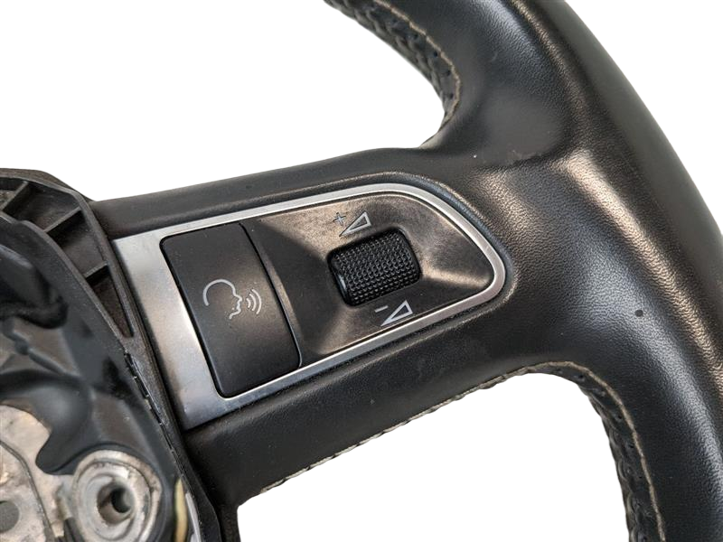 2008 - 2012 OEM AUDI A5 STEERING WHEEL W/ SWITCHES BLACK