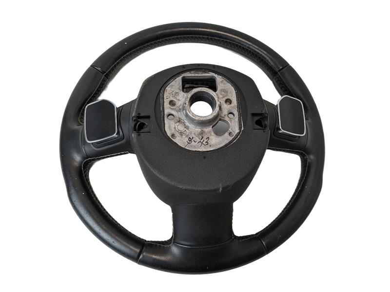 2008 - 2012 OEM AUDI A5 STEERING WHEEL W/ SWITCHES BLACK