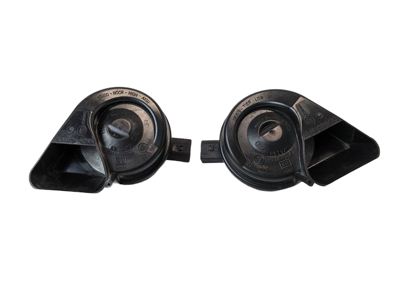 2008 - 2012 OEM AUDI A5 HIGH AND LOW TONE SAFETY HORN SET