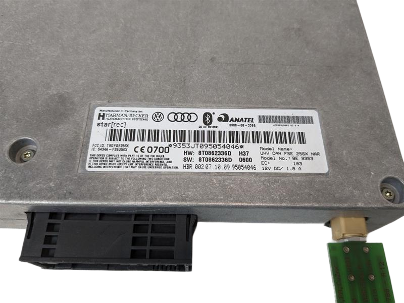 2008 - 2012 OEM AUDI A5 BLUETOOTH COMMUNICATION INTERFACE CONTROL MODULE