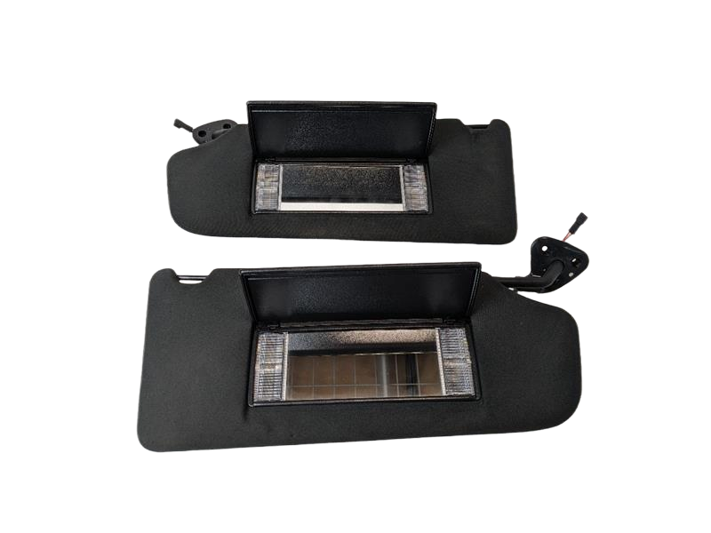 2010 - 2013 OEM LAND ROVER RANGE ROVER FRONT LEFT & RIGHT SIDE SUN VISOR SET