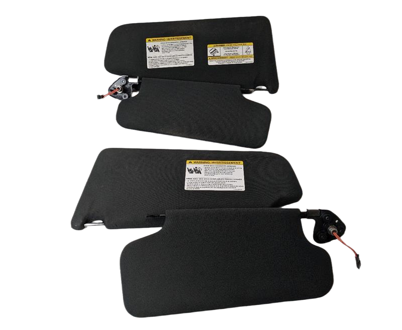 2010 - 2013 OEM LAND ROVER RANGE ROVER FRONT LEFT & RIGHT SIDE SUN VISOR SET