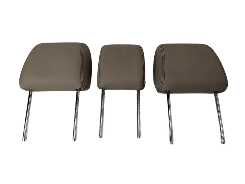 2014 - 2016 OEM LAND ROVER LR4 REAR LEFT RIGHT AND CENTER SEAT HEADREST SET