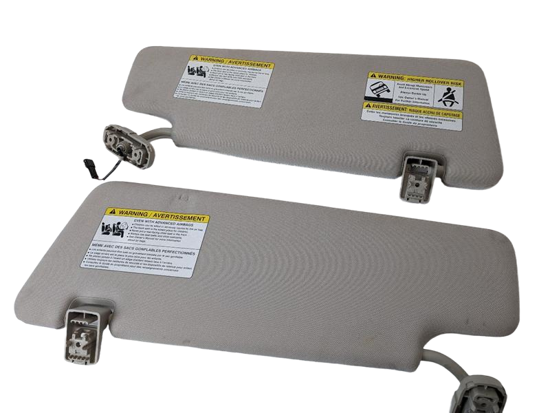 2014 - 2016 OEM LAND ROVER LR4 FRONT LEFT AND RIGHT SIDE SUN VISOR SET
