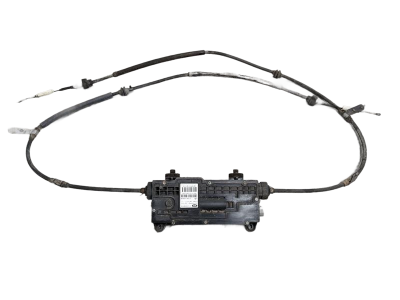 2014 - 2016 OEM LAND ROVER LR4 PARKING BRAKE CONTROL ACTUATOR AND CABLE