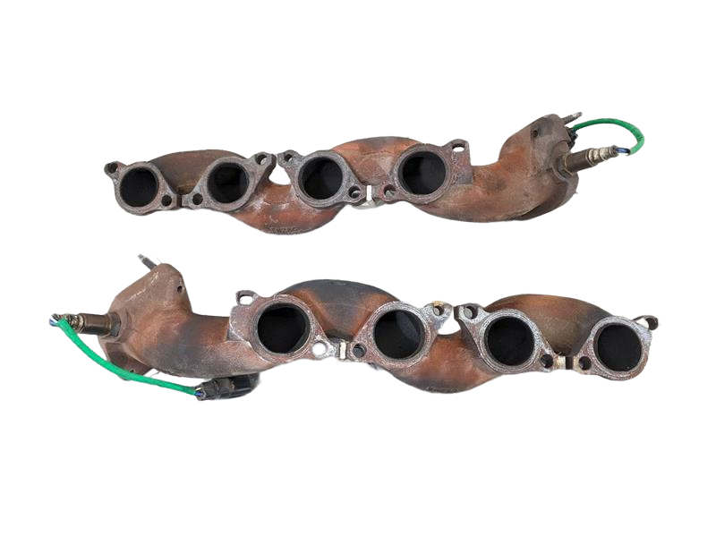 2014 - 2016 OEM LAND ROVER LR4 LEFT AND RIGHT SIDE EXHAUST MANIFOLD SET